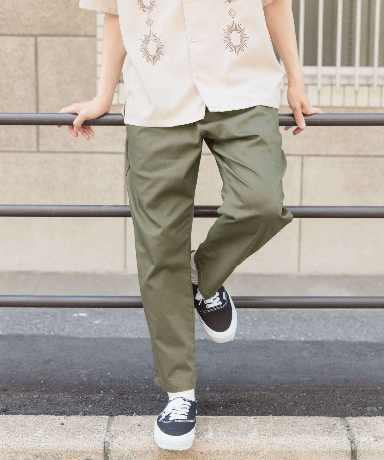 ハイストレッチ リラックスパンツ