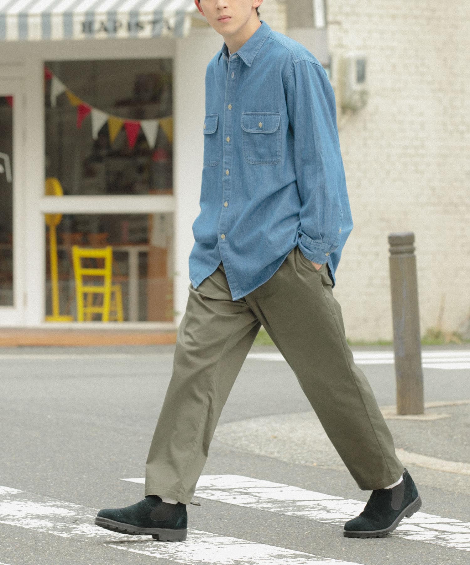 身長：180cm サイズ：L