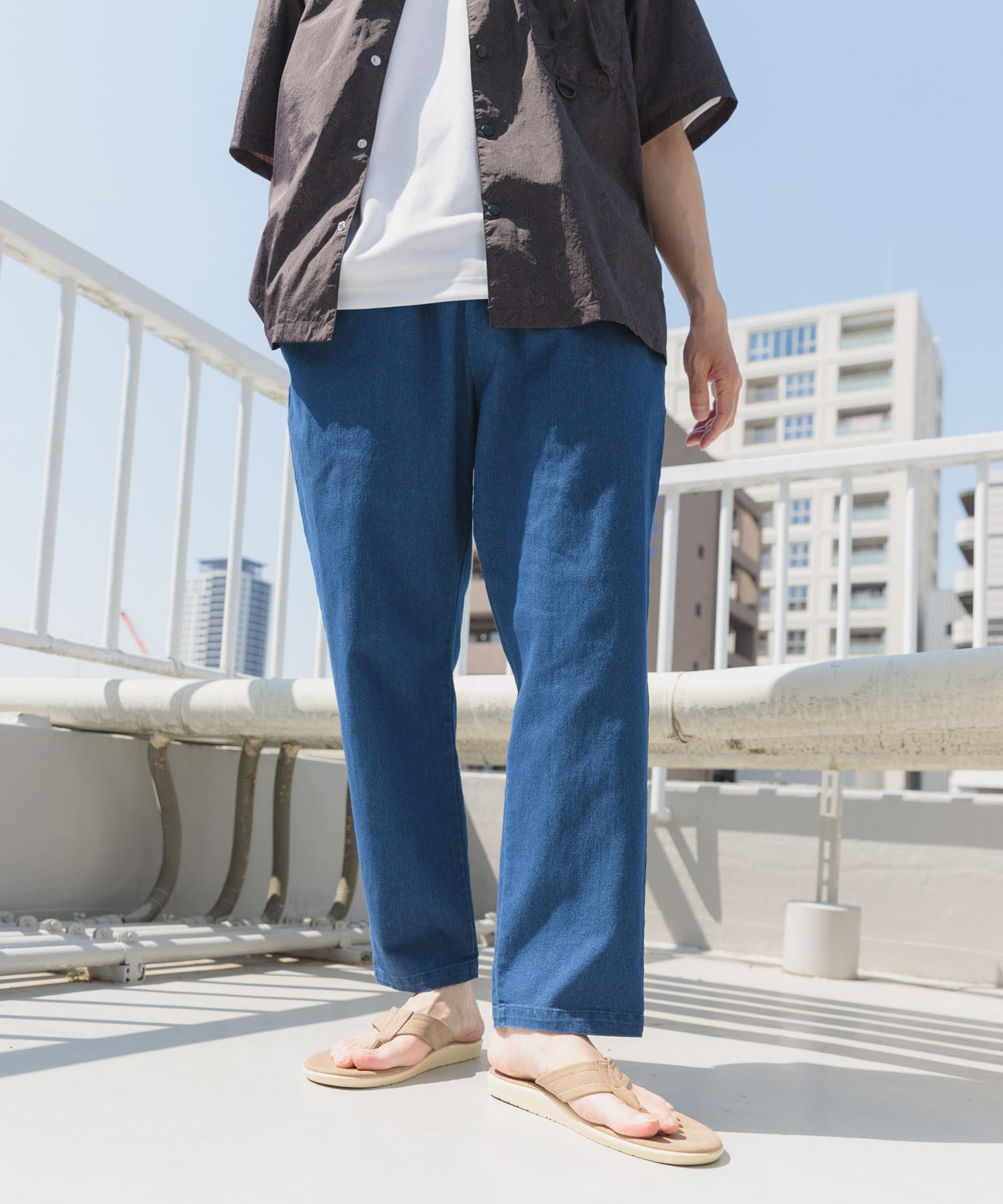 ハイストレッチ リラックスパンツ