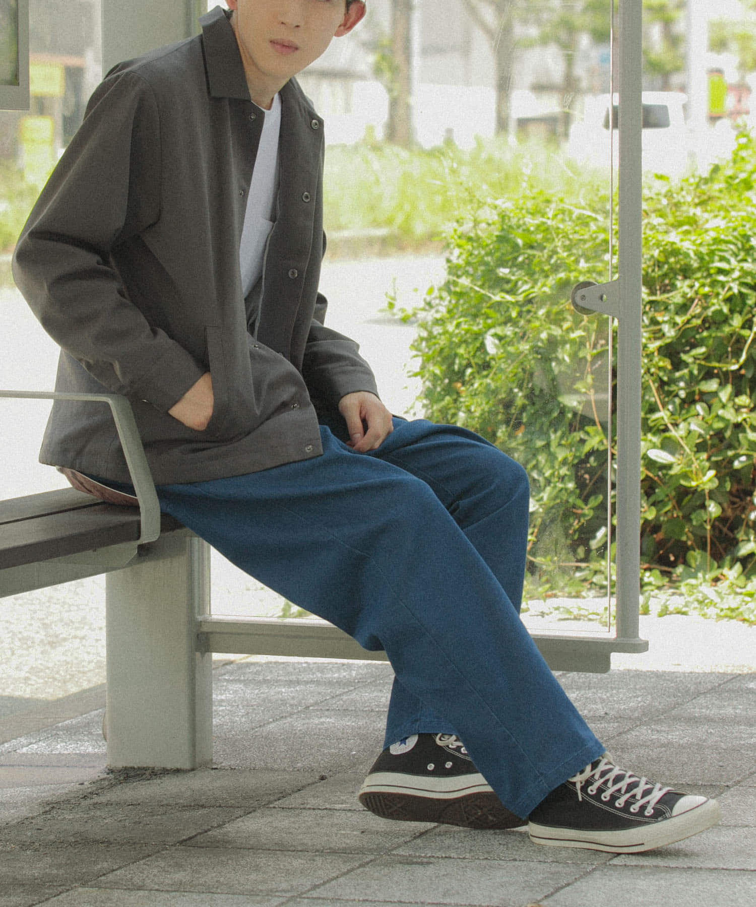 身長：180cm サイズ：L