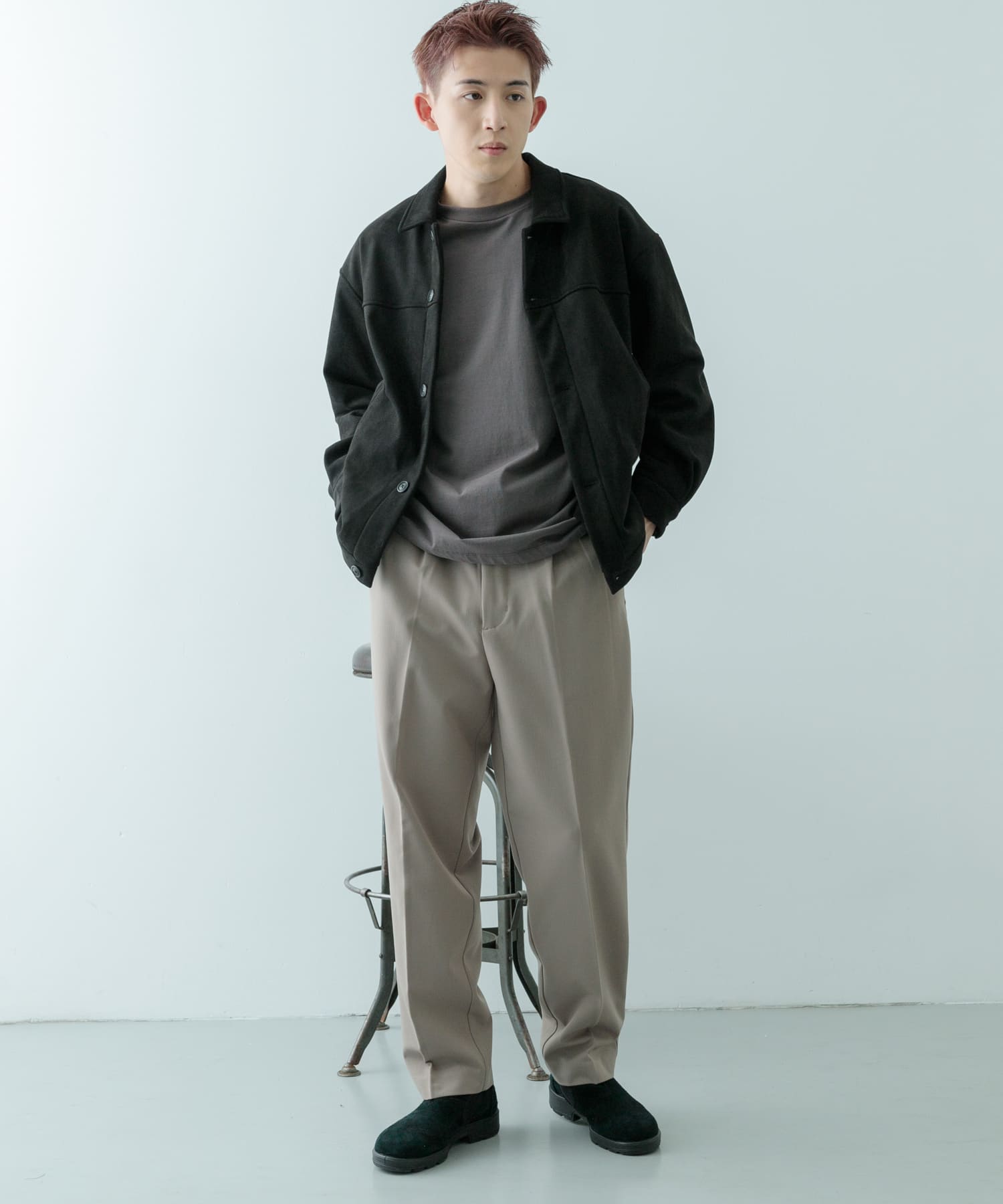 身長：180cm サイズ：L