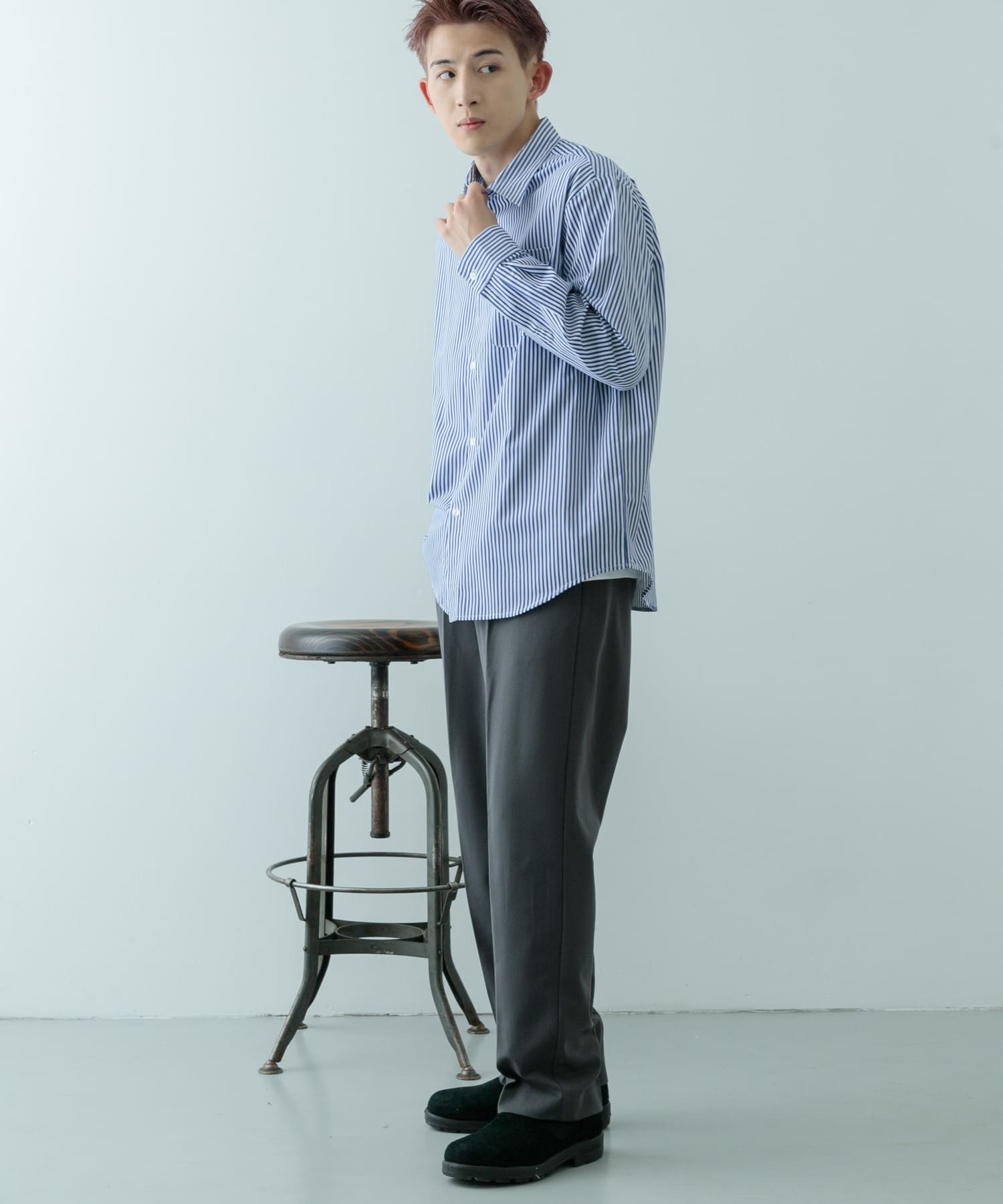 身長：180cm サイズ：L