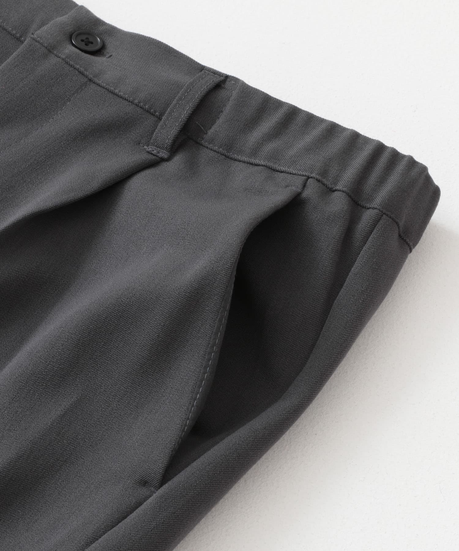 ストレッチ×ウォッシャブル裏キモウスラックス GRY S