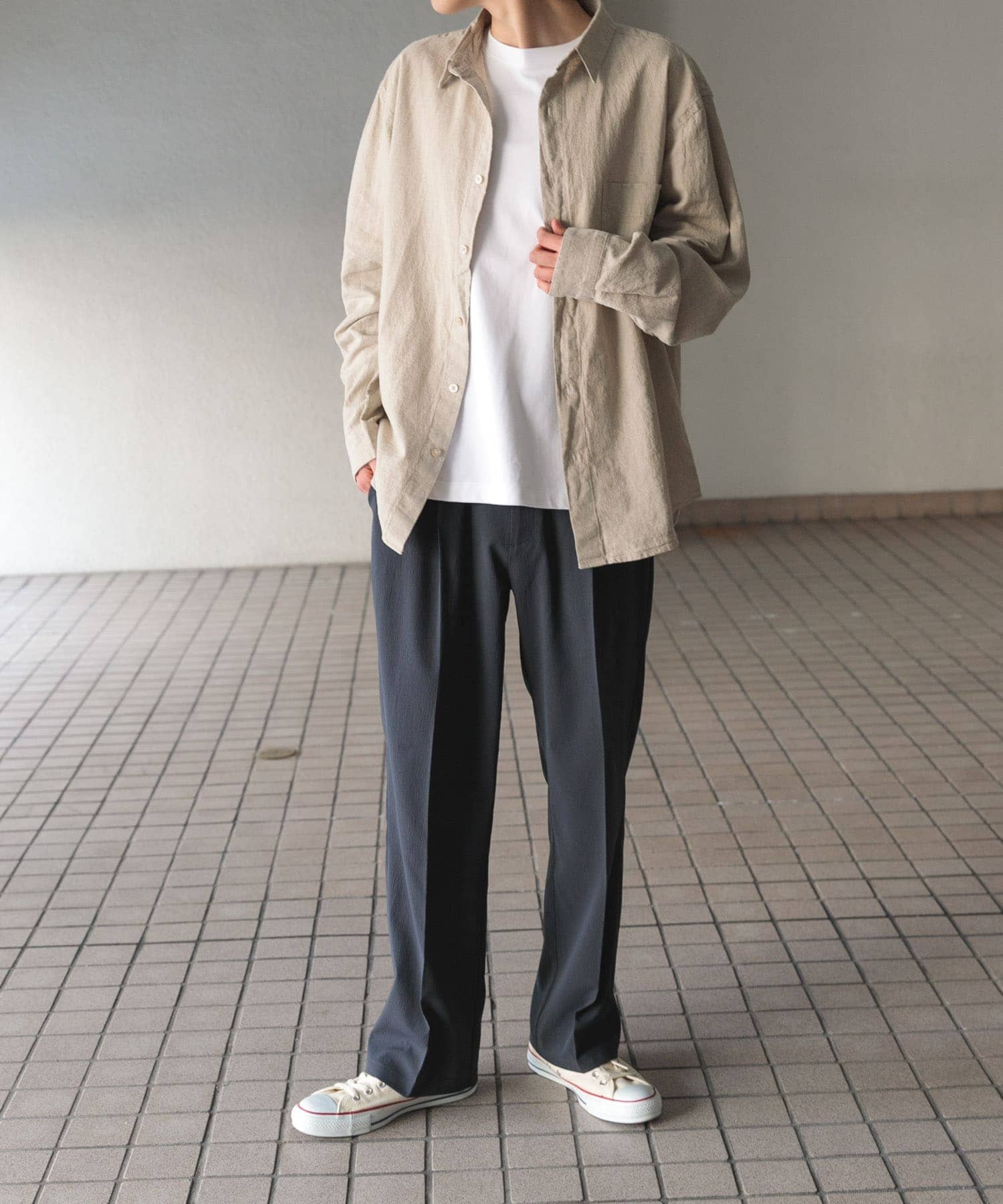 身長：175cm サイズ：L