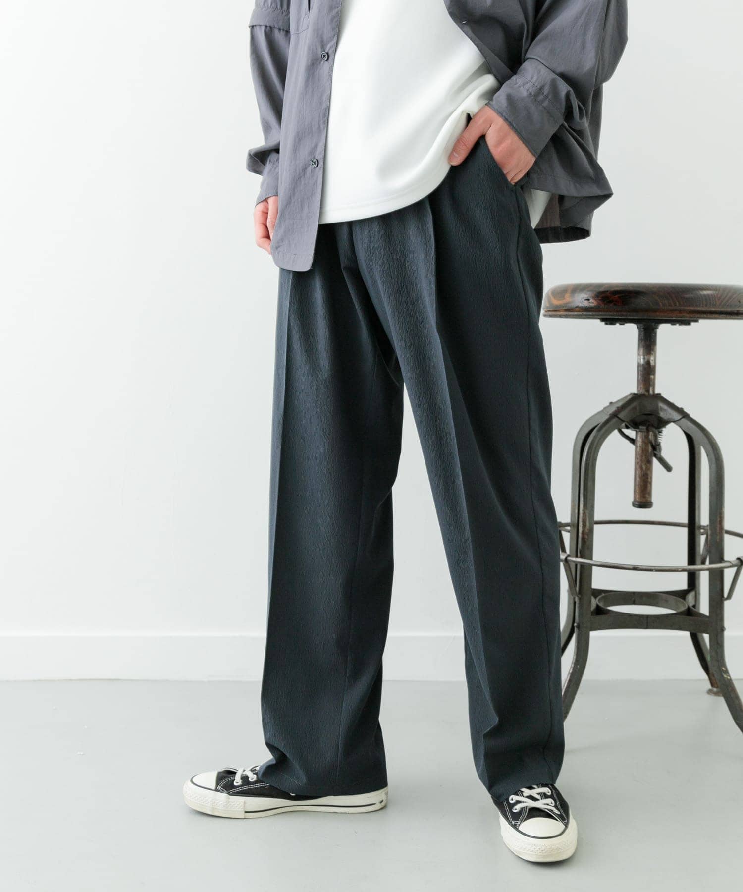 身長：175cm サイズ：L