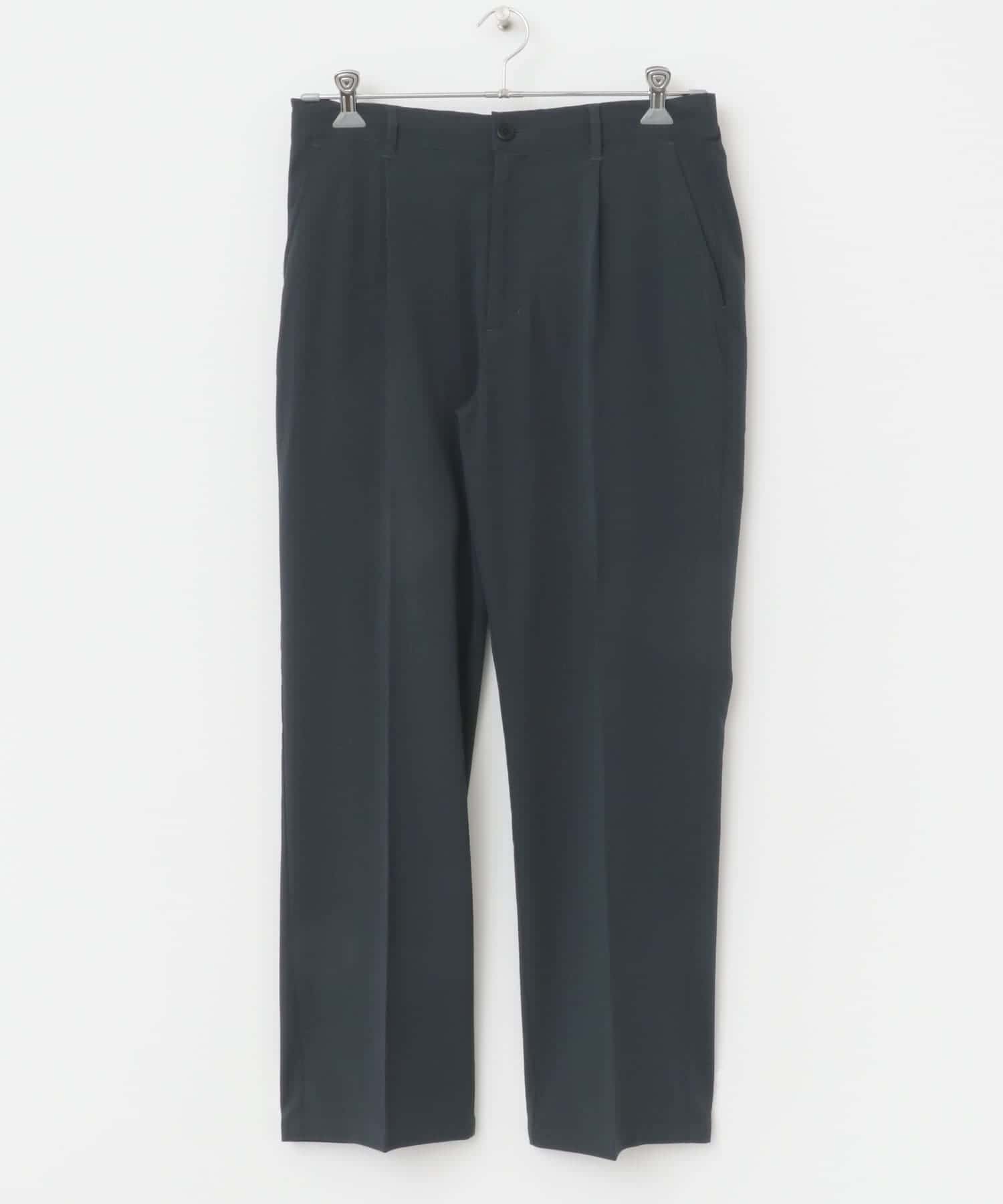 『セットアップ対応』ヨウリュウ1-tuckテーパードパンツ NVY M