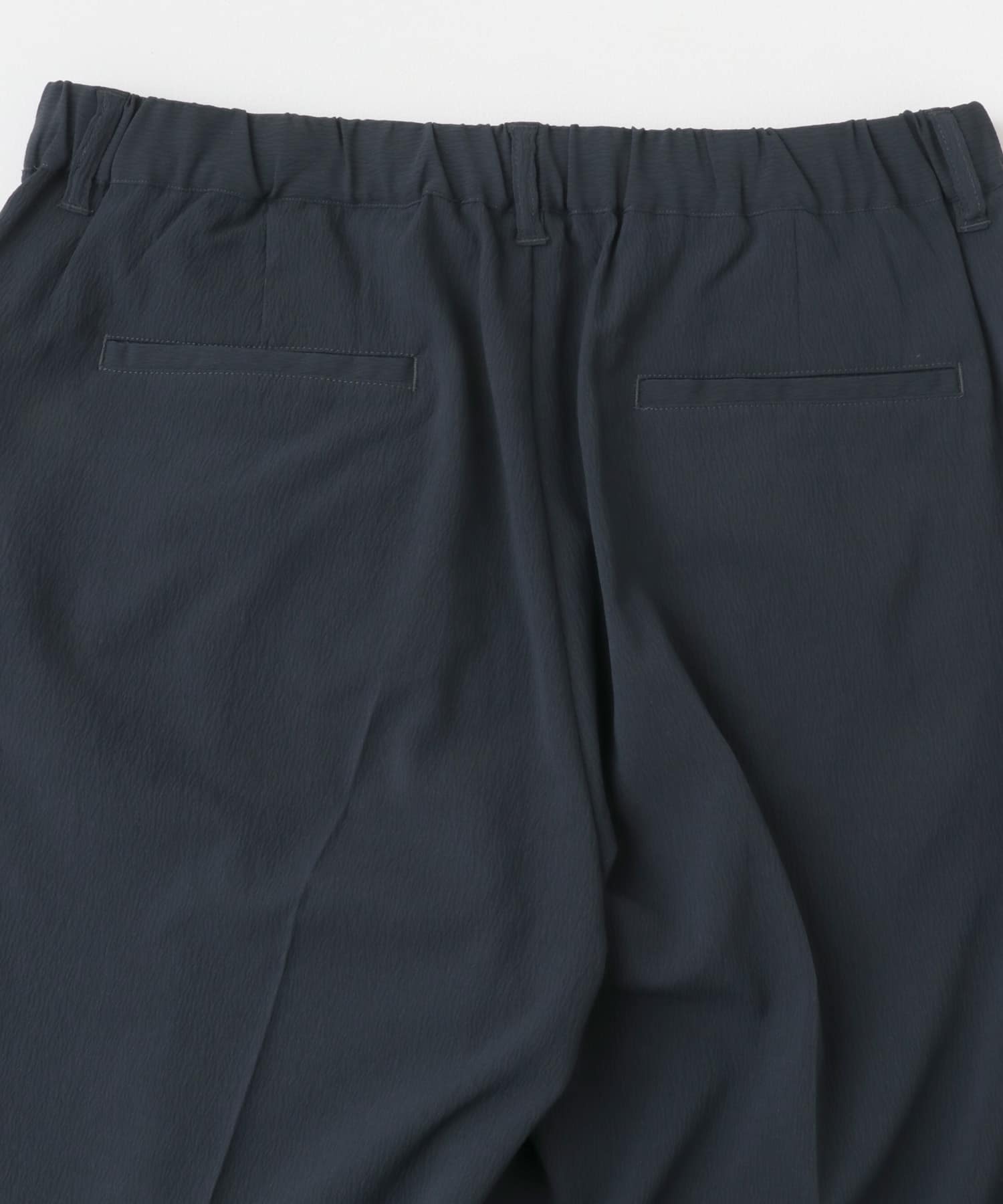 『セットアップ対応』ヨウリュウ1-tuckテーパードパンツ NVY M