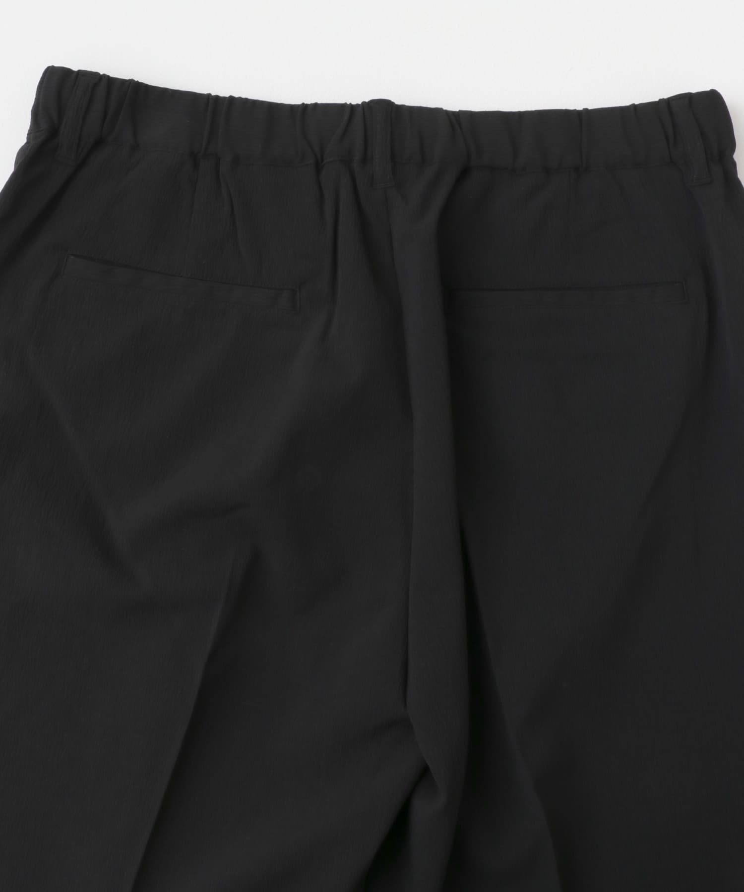 『セットアップ対応』ヨウリュウ1-tuckテーパードパンツ BLK M