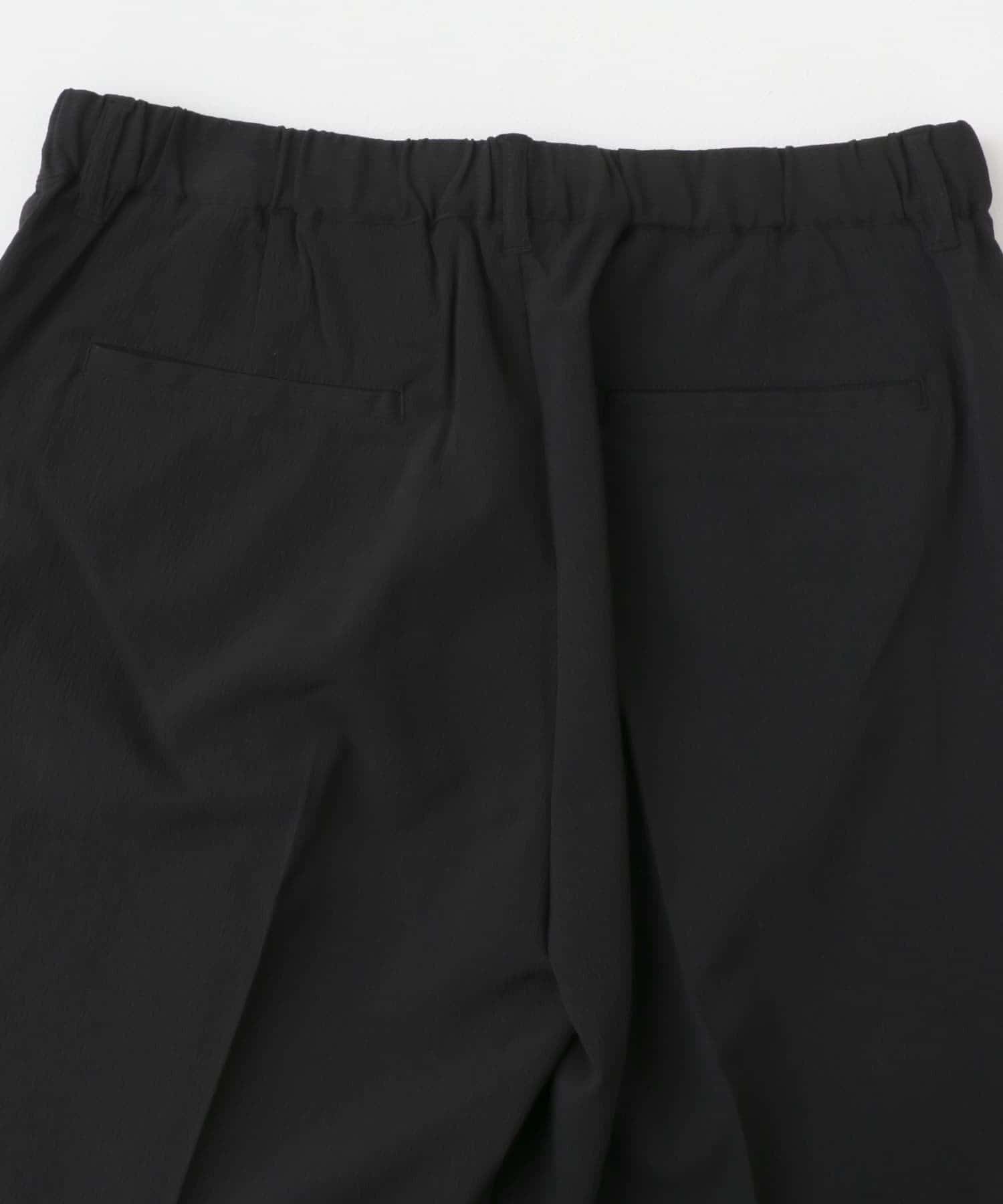 『セットアップ対応』ヨウリュウ1-tuckテーパードパンツ BLK M