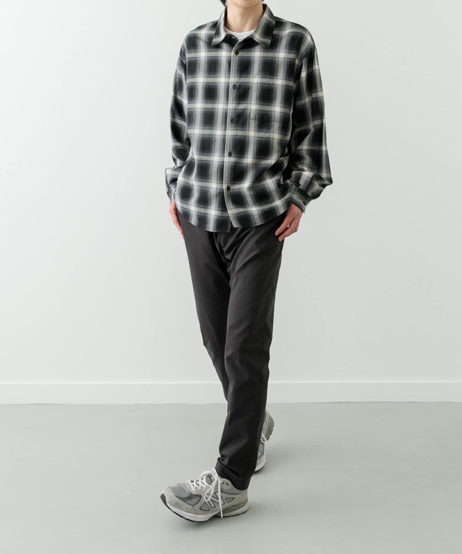 身長：175cm サイズ：L