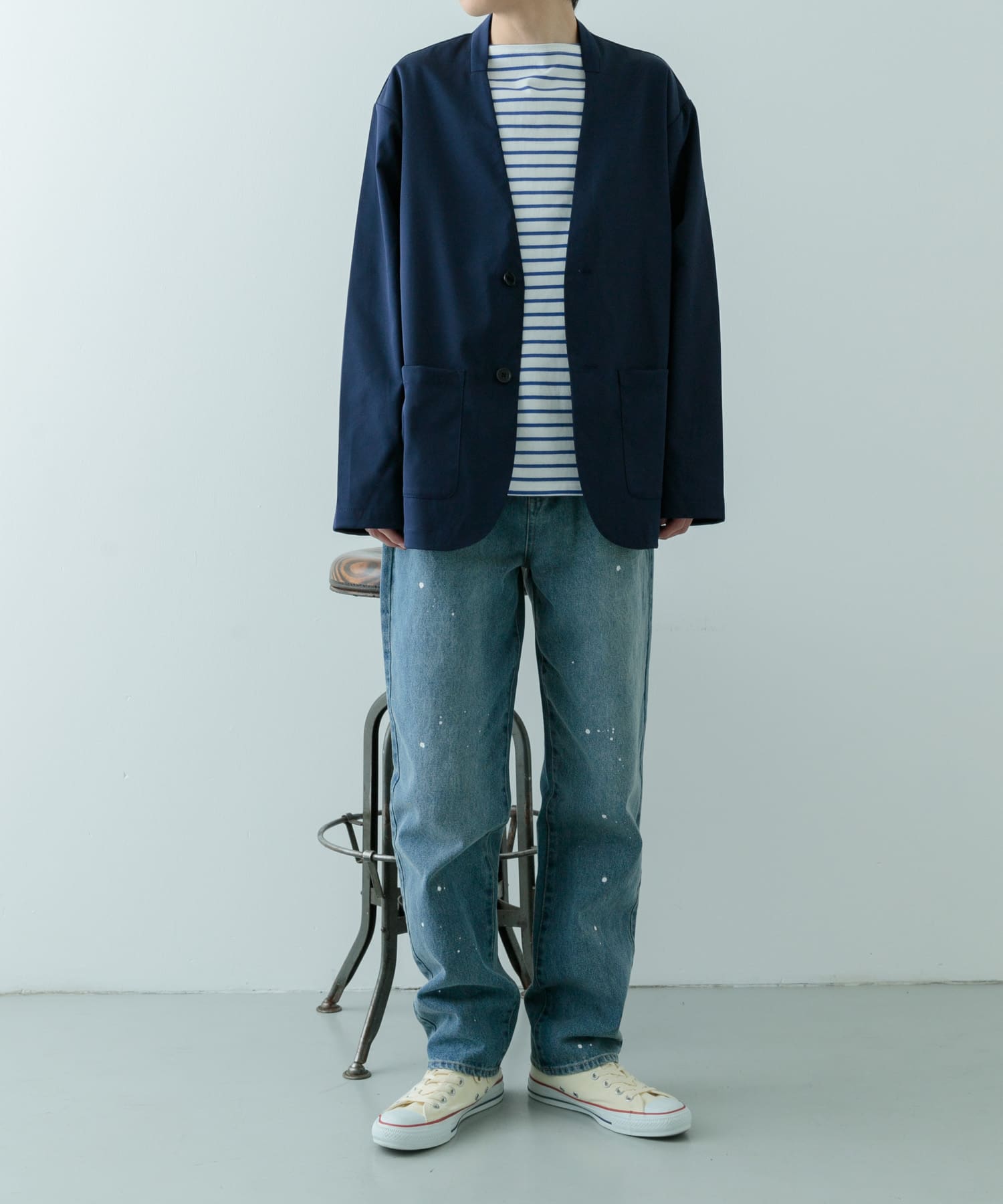 身長：175cm サイズ：L
