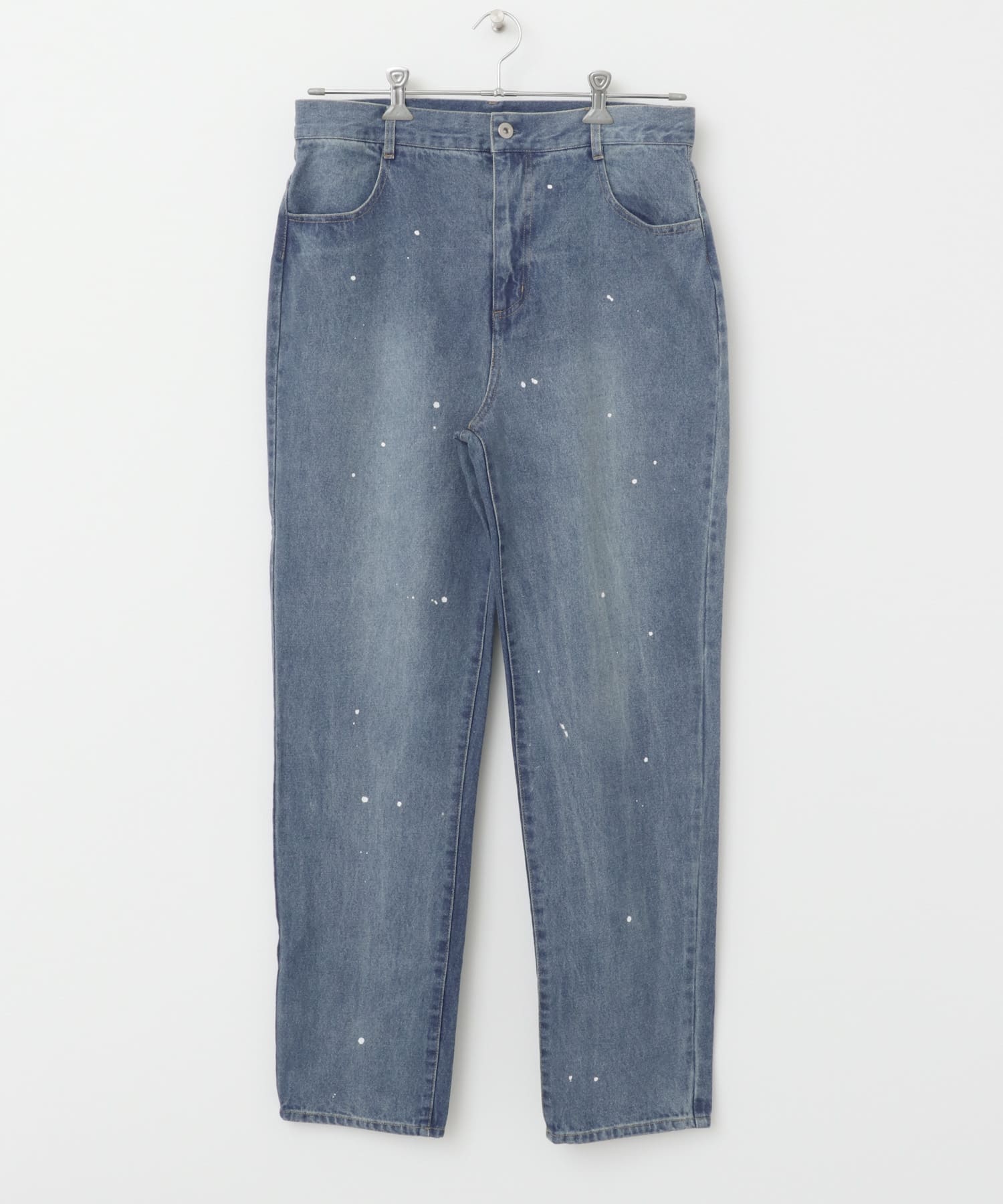 11oz PAINT STRAIGHT DENIM BLU M