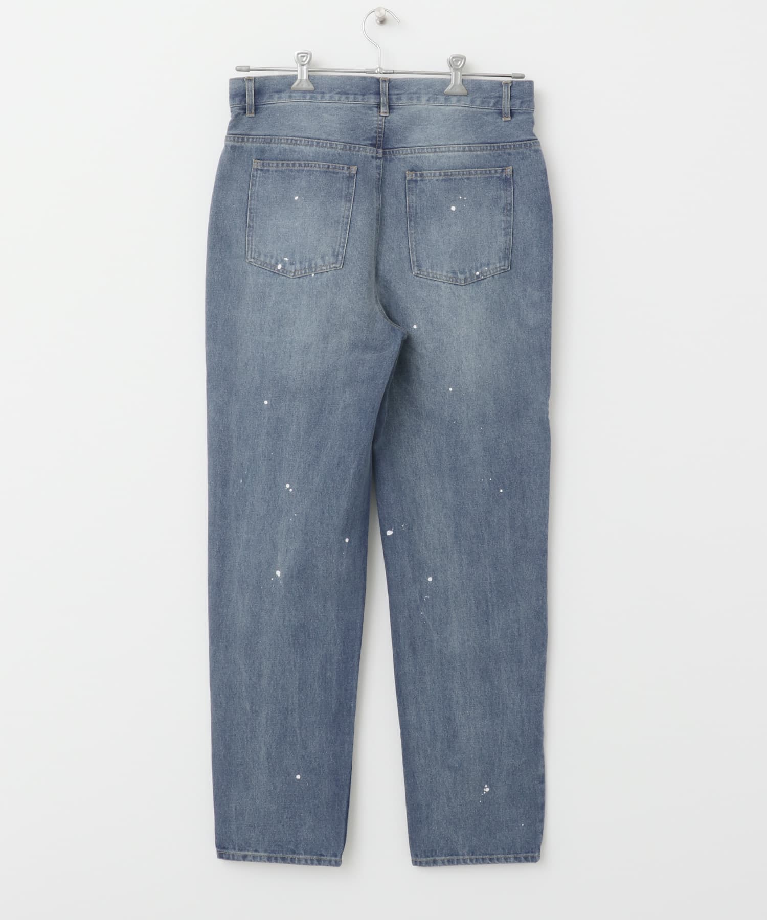 11oz PAINT STRAIGHT DENIM BLU M