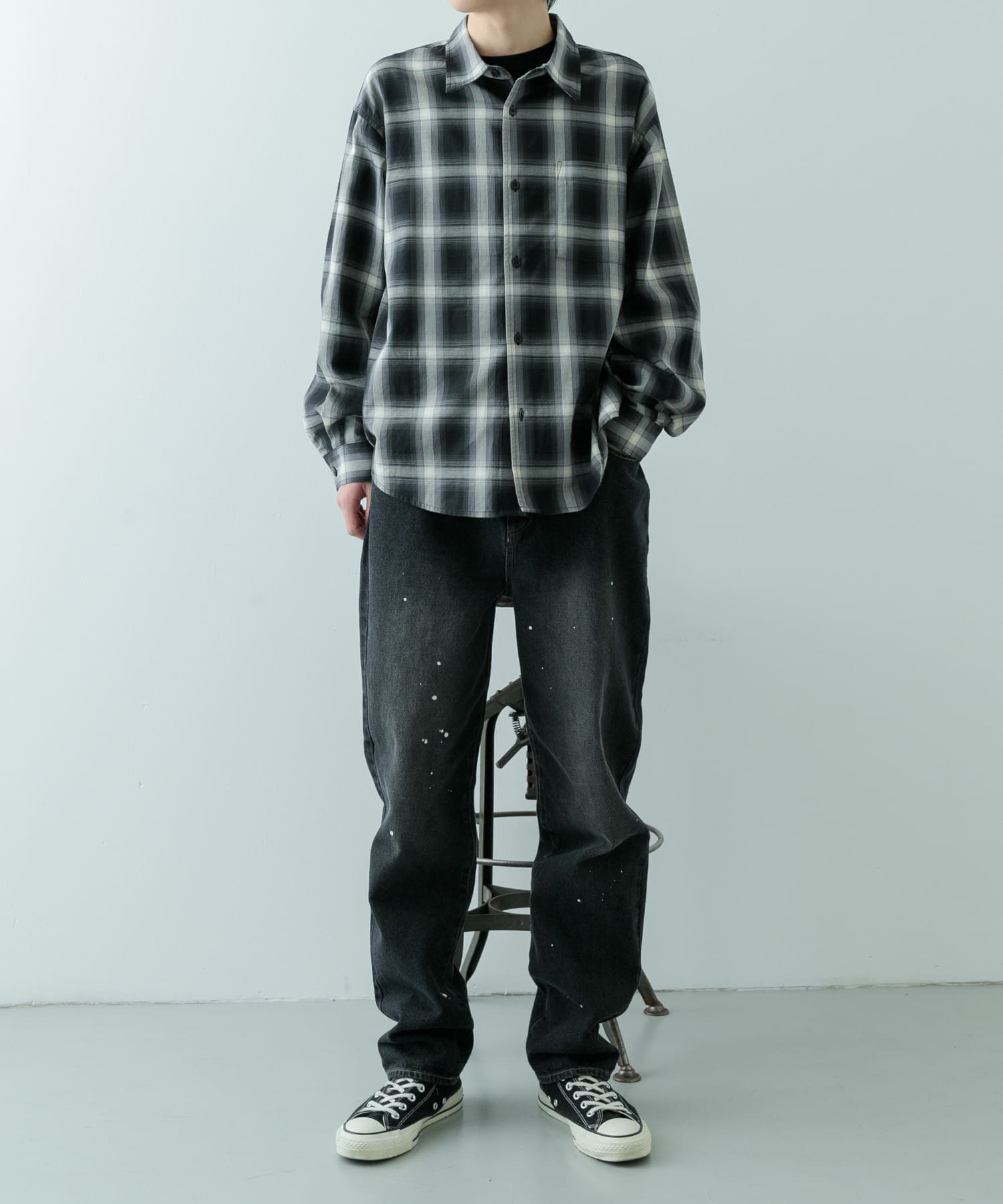 身長：175cm サイズ：L