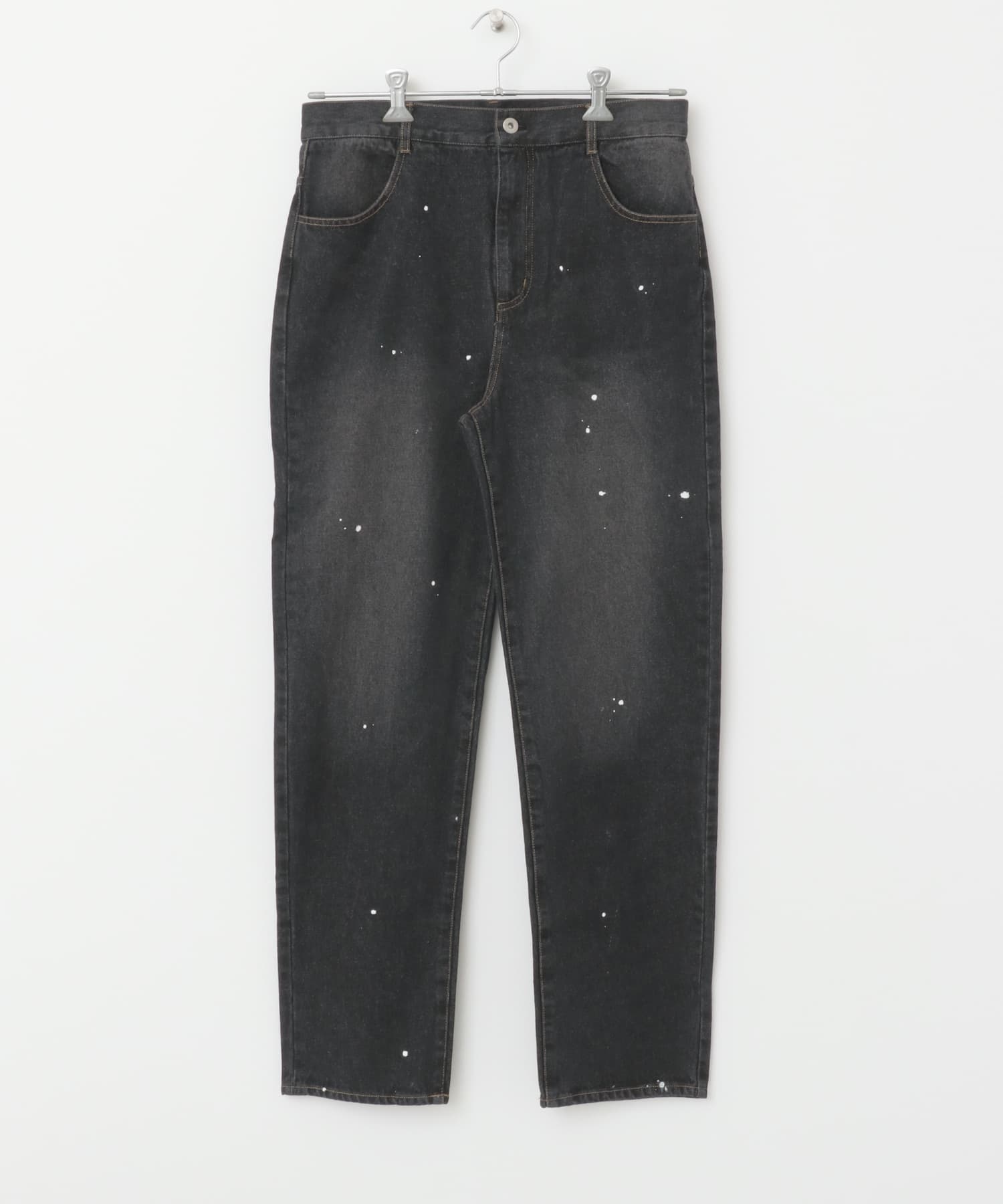 11oz PAINT STRAIGHT DENIM BLK M