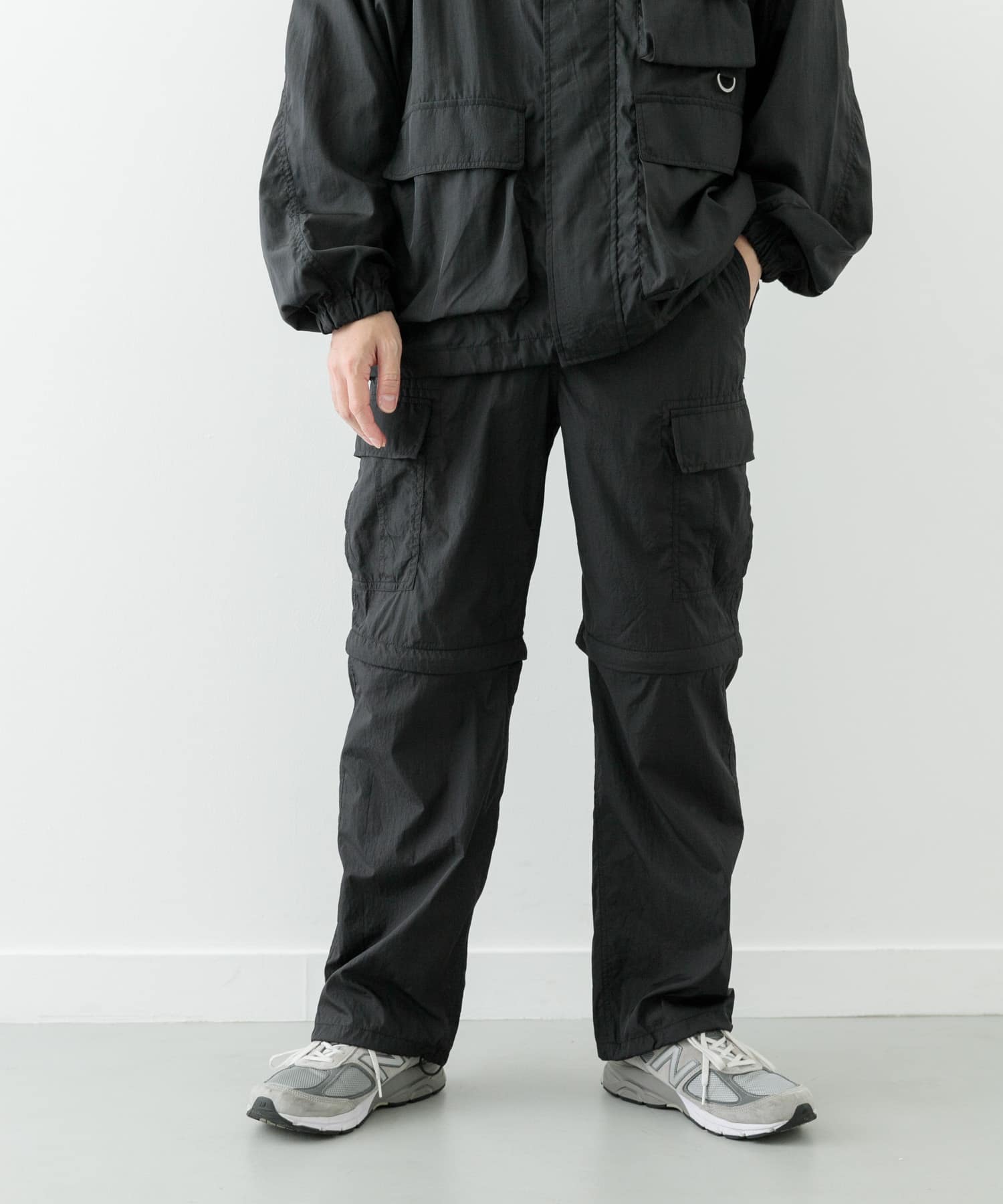 『セットアップ対応』スーパーライトナイロン2wayカーゴパンツ