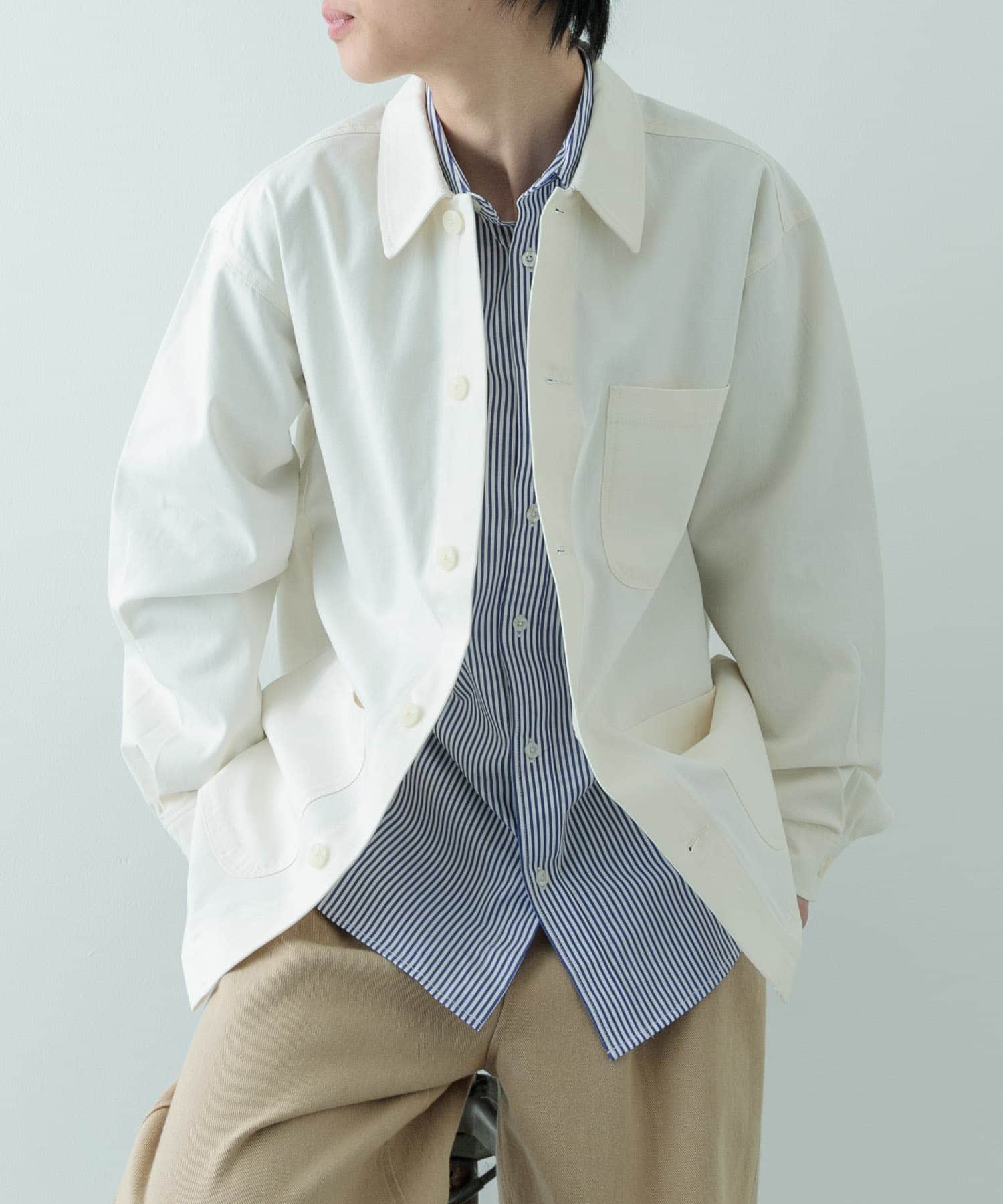 身長：175cm サイズ：L