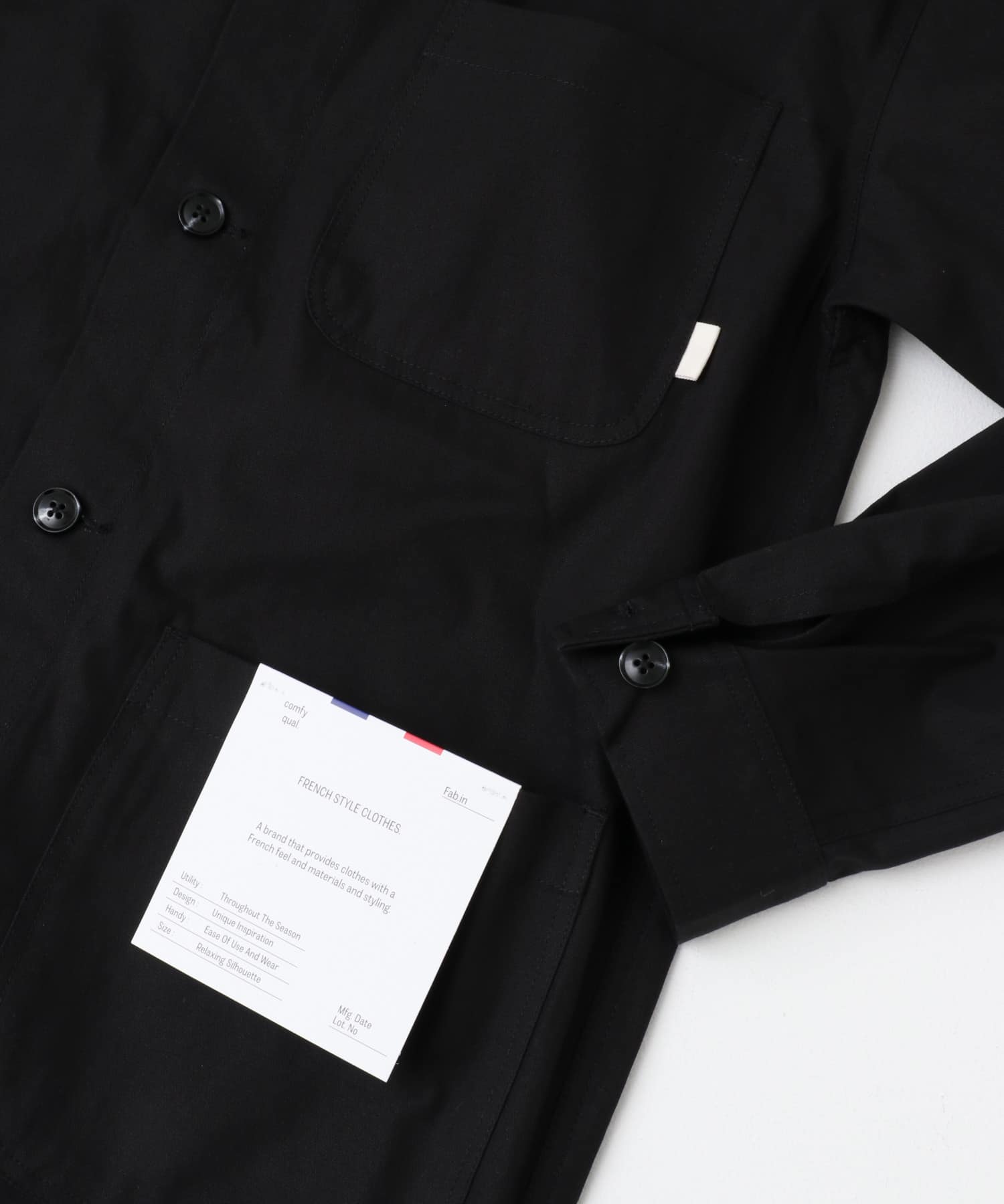 コットン チョアジャケット BLK M