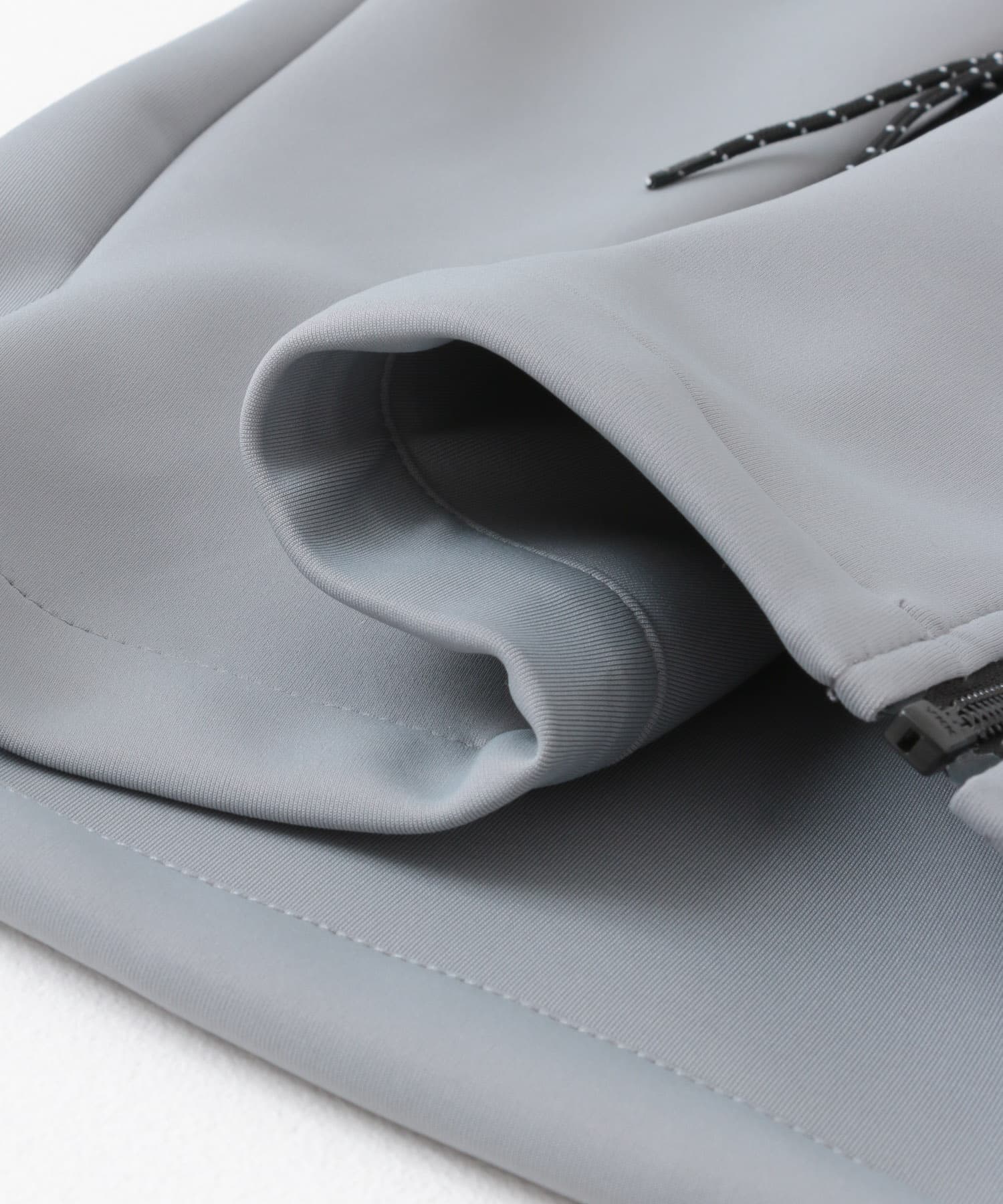 ZIP UP ダンボール フードアウター GRY M