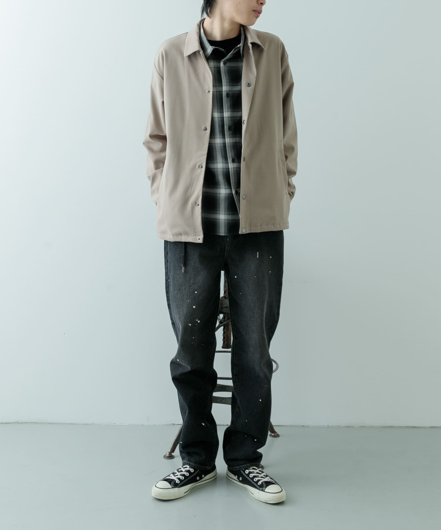 身長：175cm サイズ：L