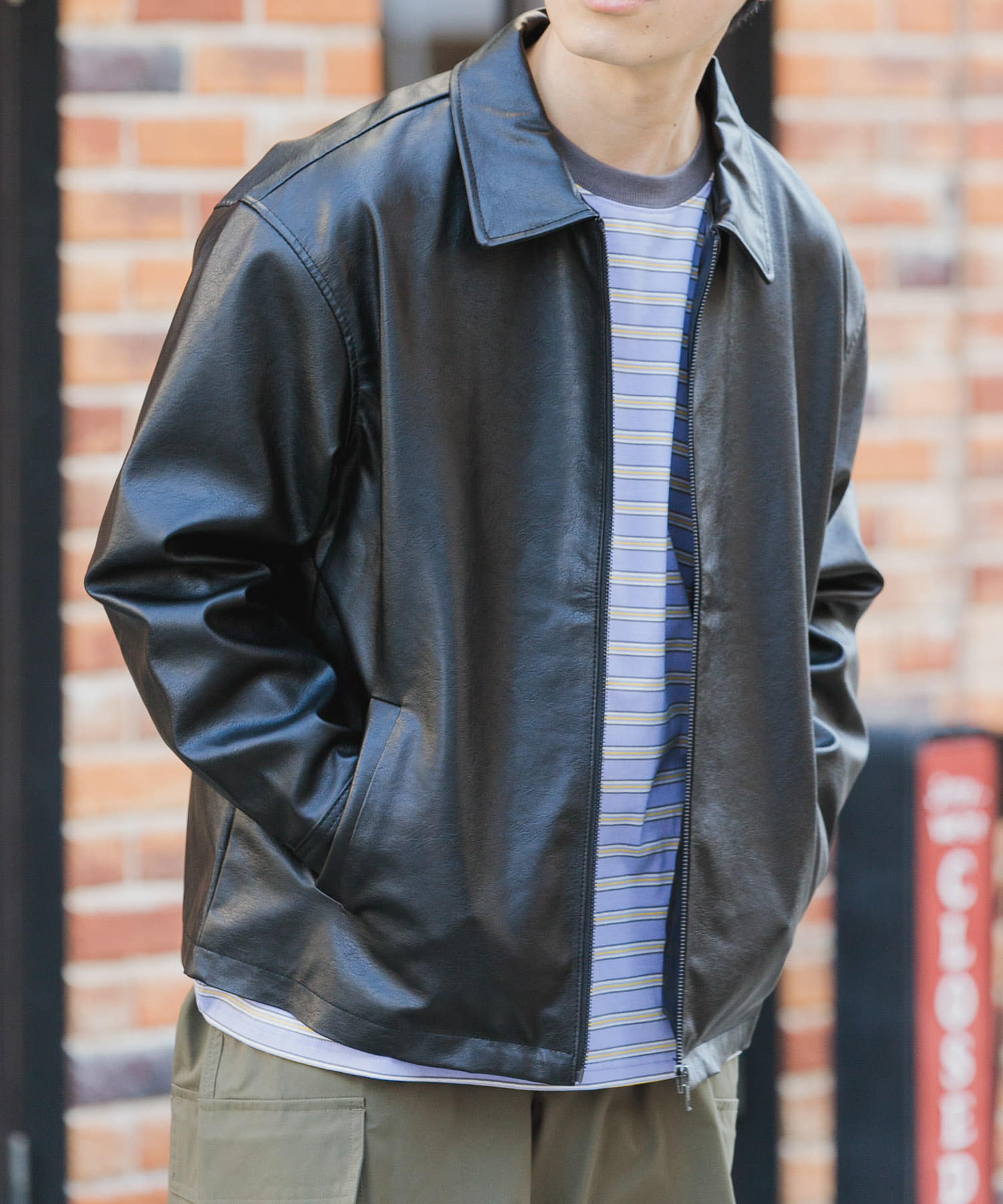 F.L. ZIP UP フライトジャケット