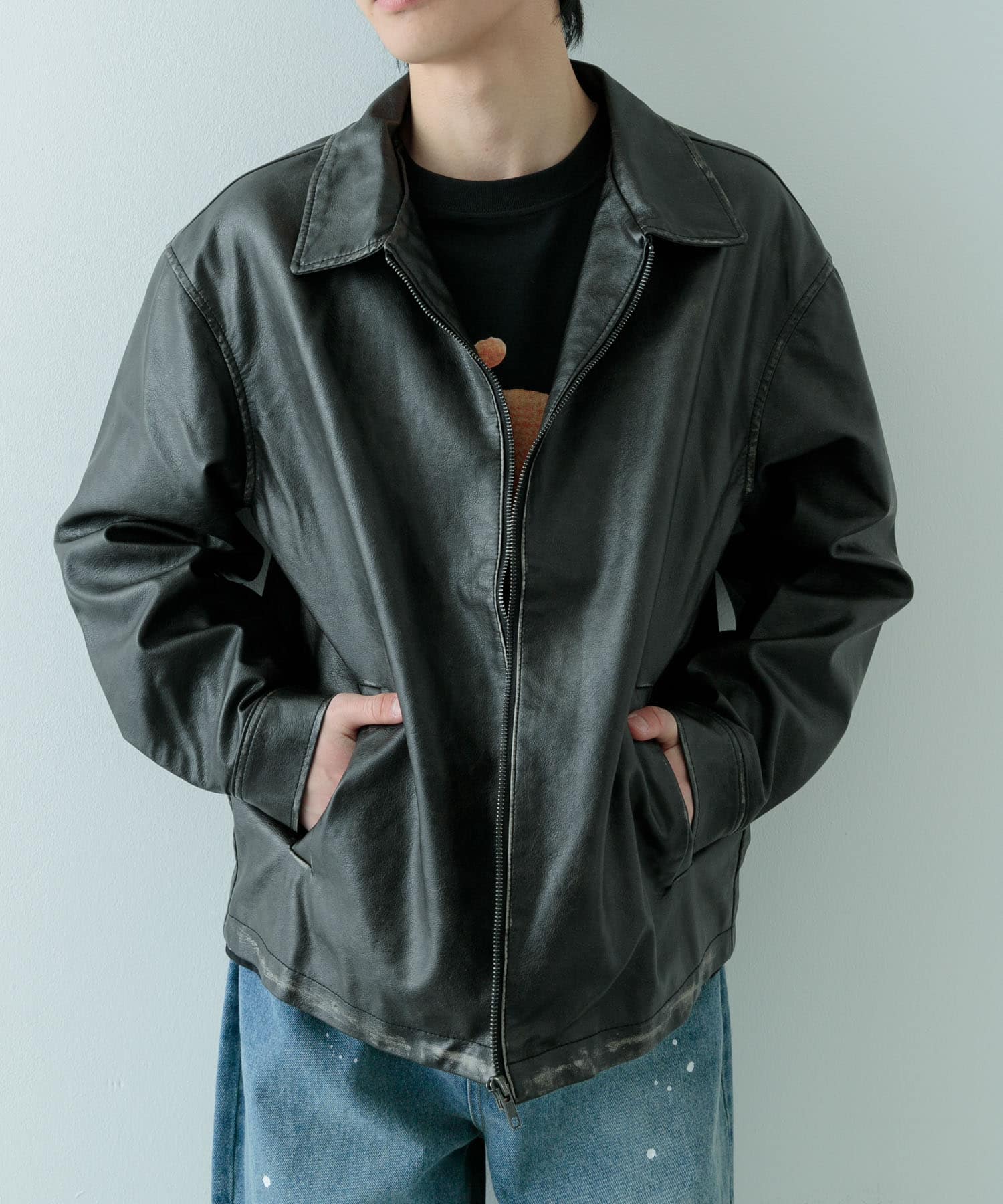 F.L. ZIP UP フライトジャケット