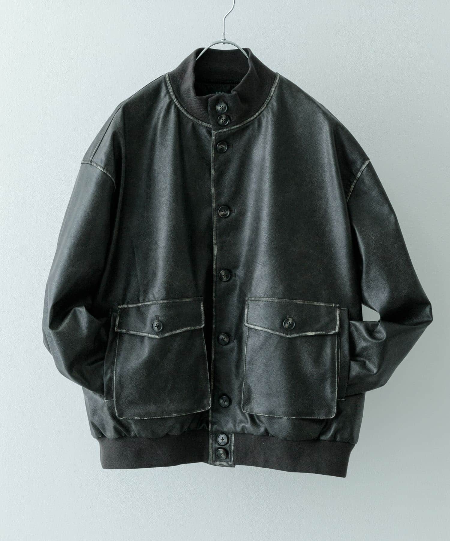 F.L. a-1 フライトジャケット FADED BLK L