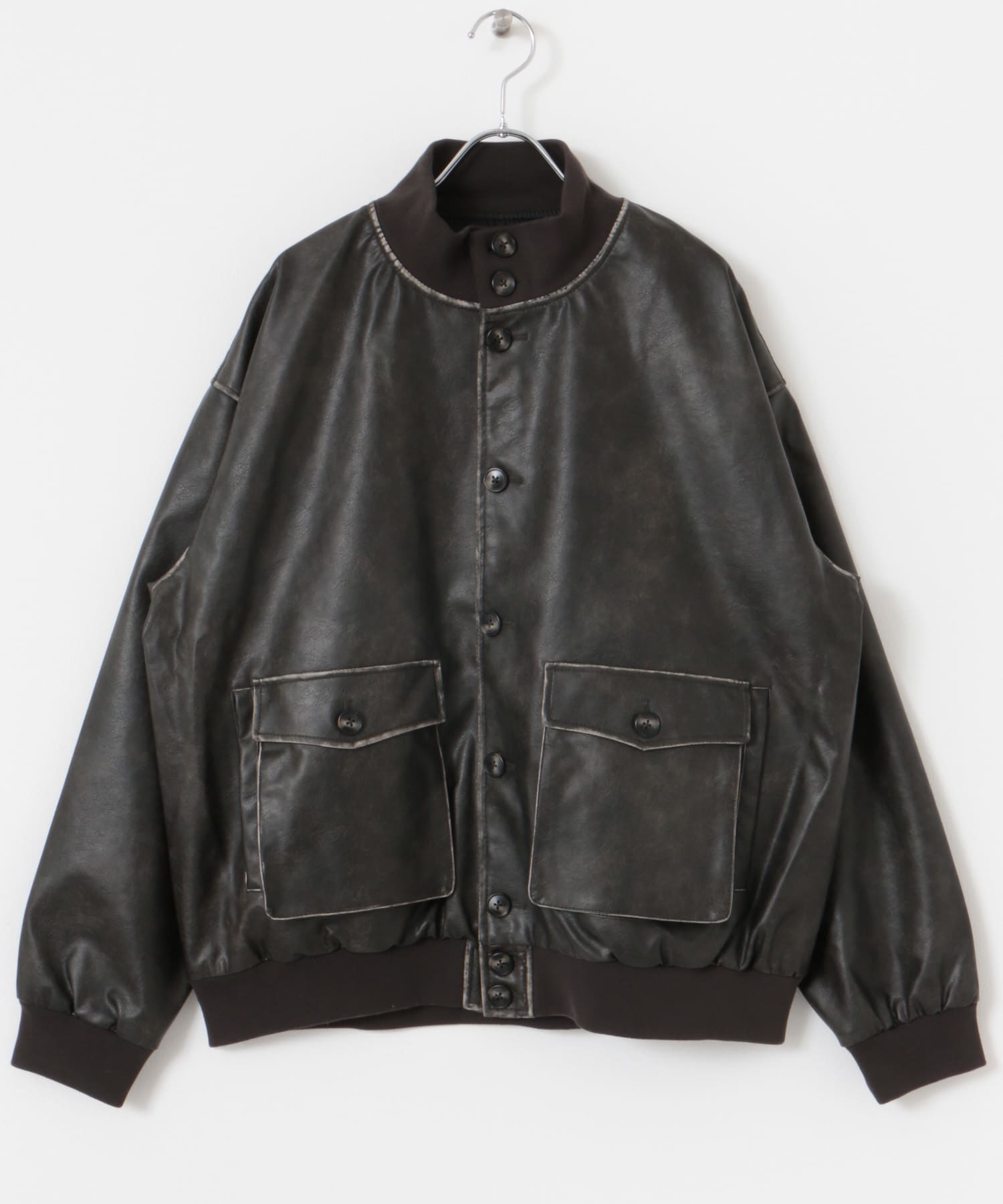 F.L. a-1 フライトジャケット FADED BLK M