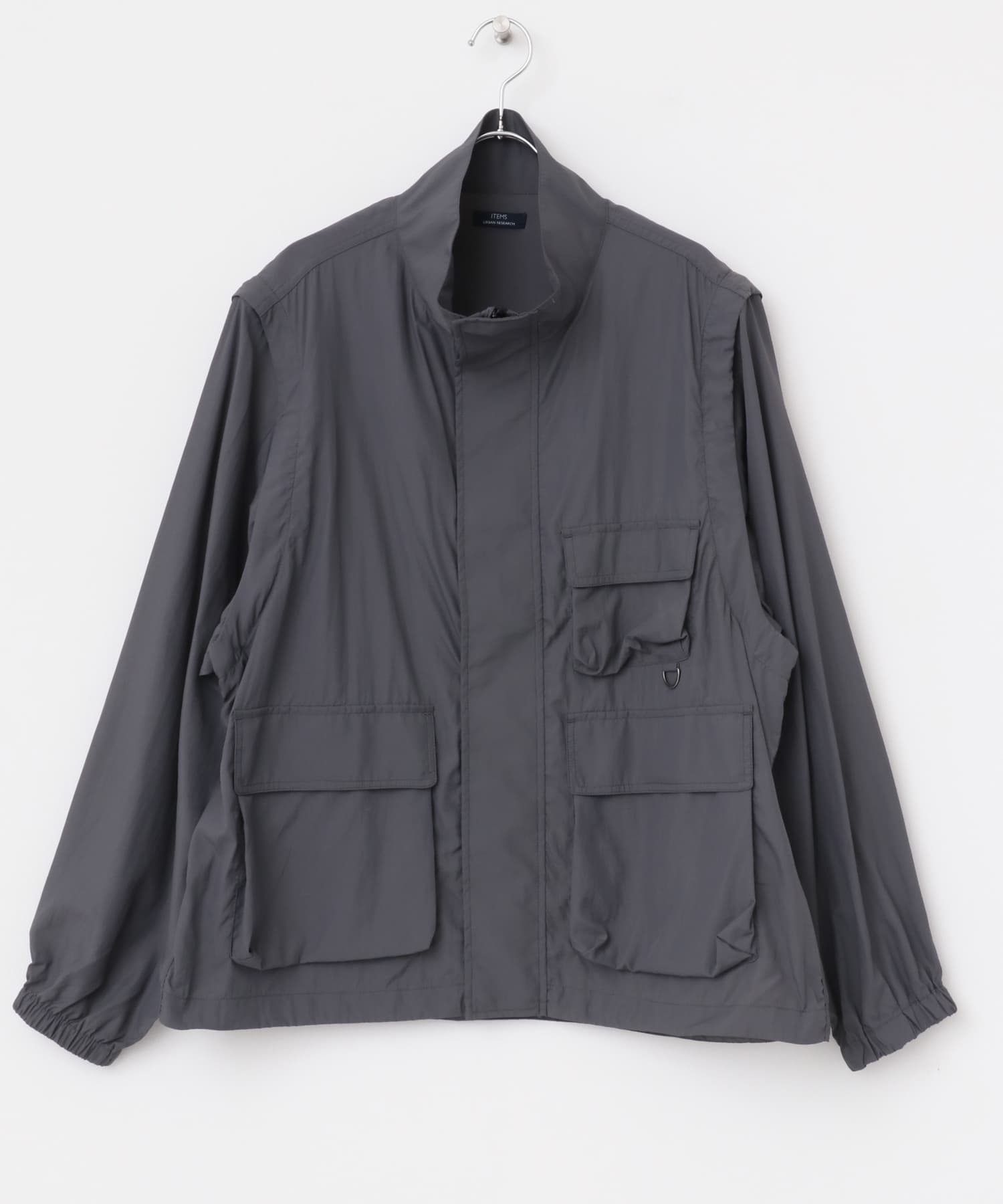 『セットアップ対応』スーパーライトナイロン2wayブルゾン CHA M