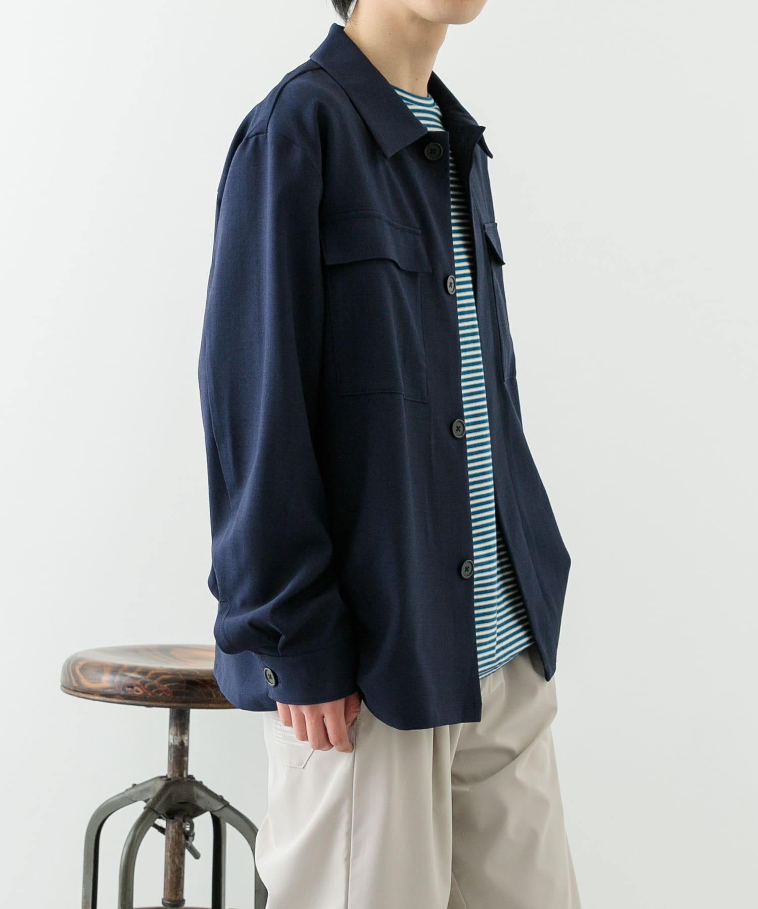 身長：175cm サイズ：L