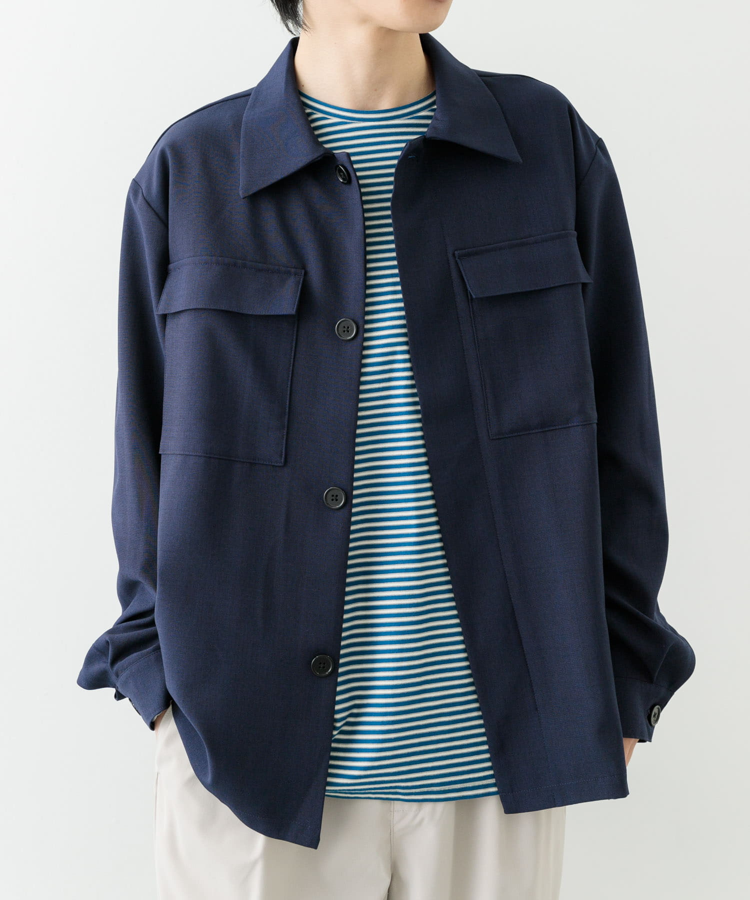 身長：175cm サイズ：L