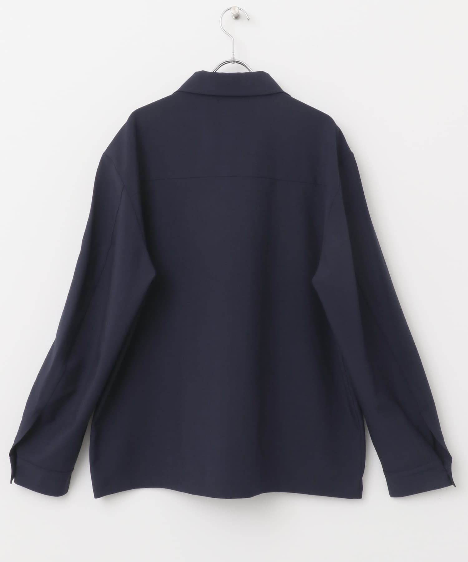 2wayストレッチ比翼ジャケット NVY M