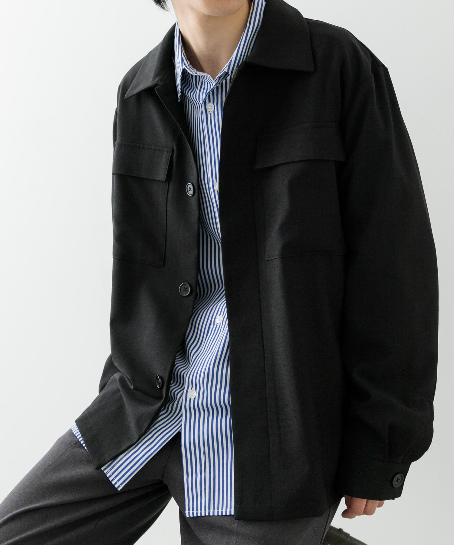 身長：175cm サイズ：L