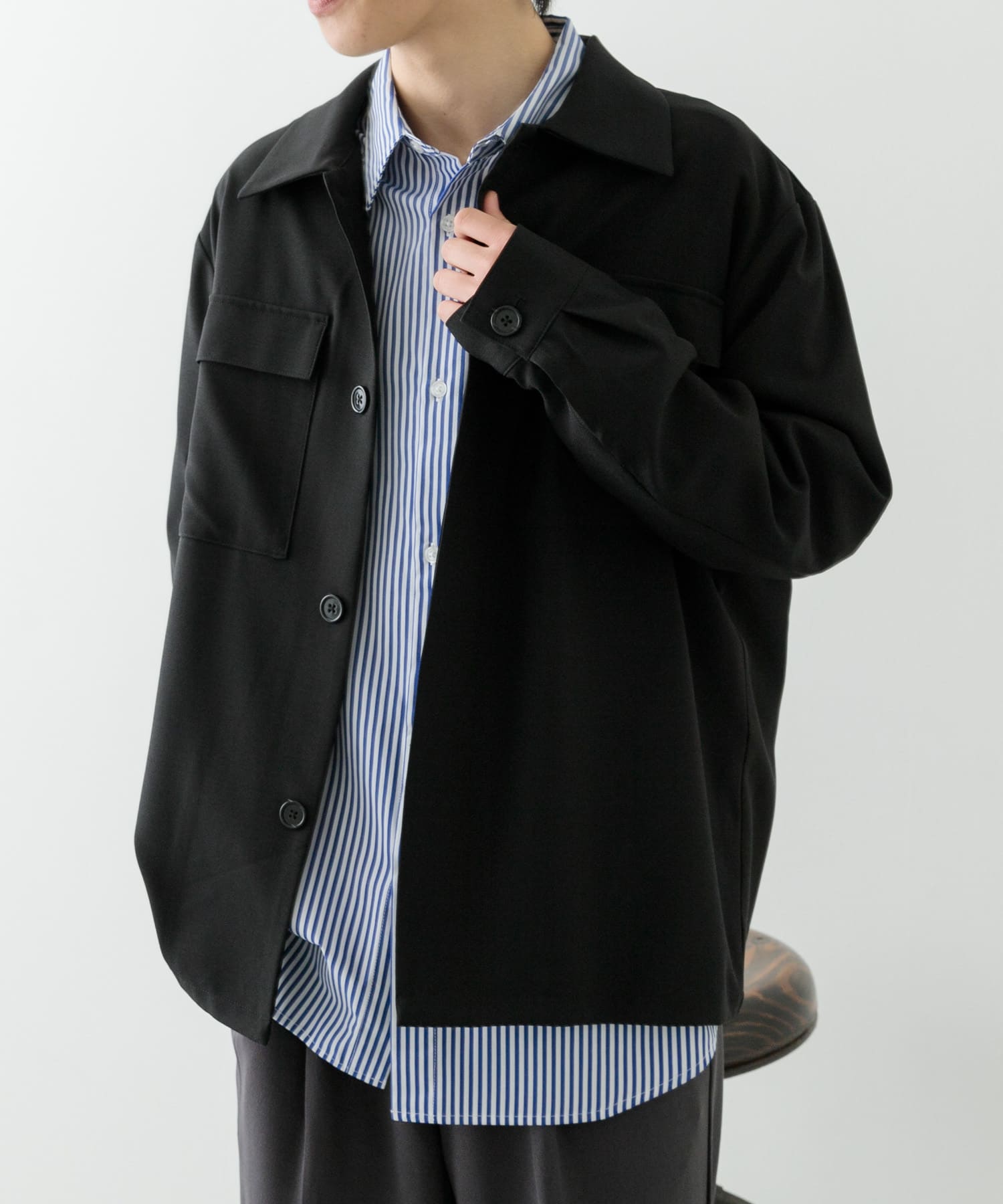 身長：175cm サイズ：L