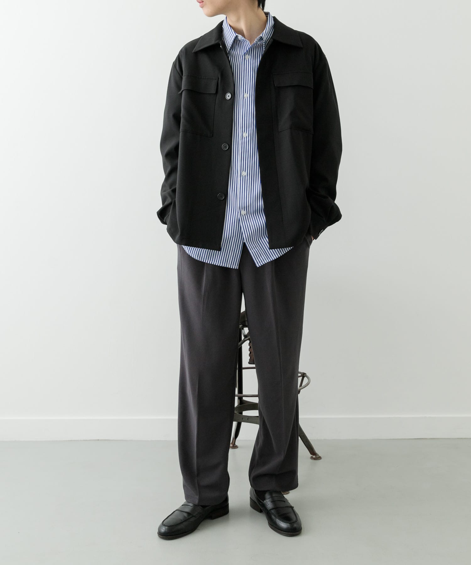 身長：175cm サイズ：L