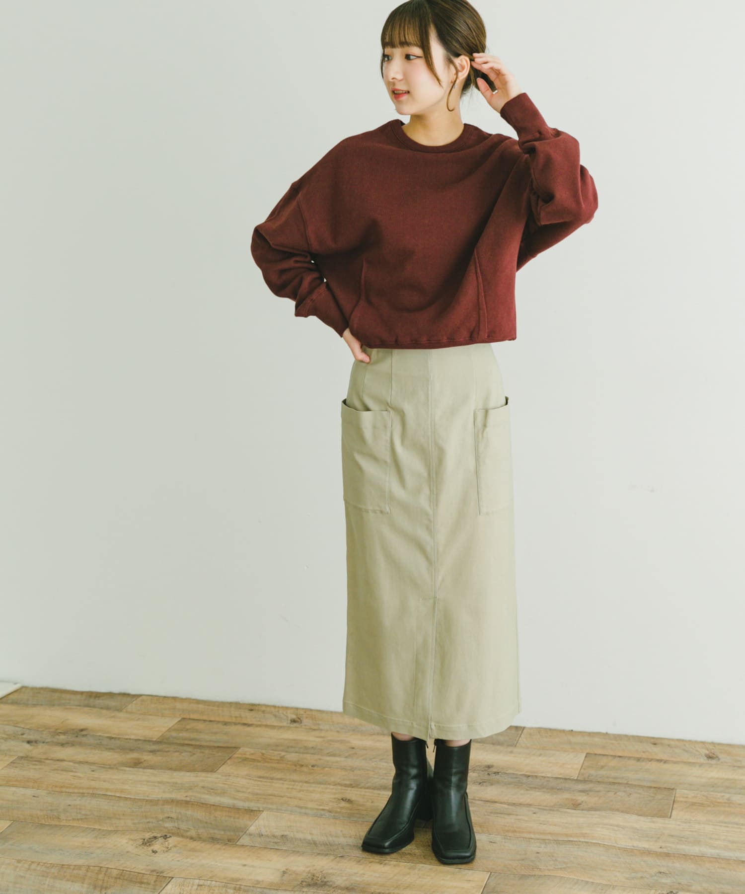 身長：160cm サイズ：FREE