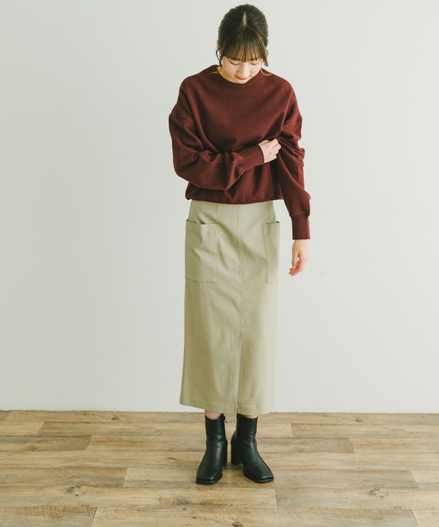 身長：160cm サイズ：FREE