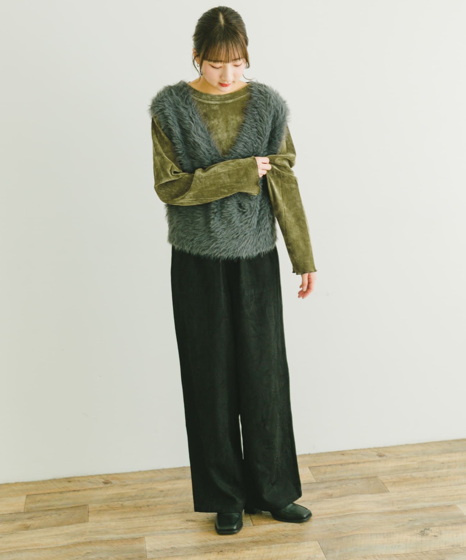 身長：160cm サイズ：FREE