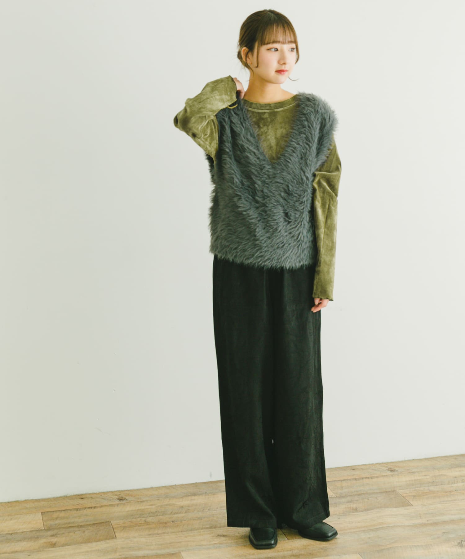 身長：160cm サイズ：FREE