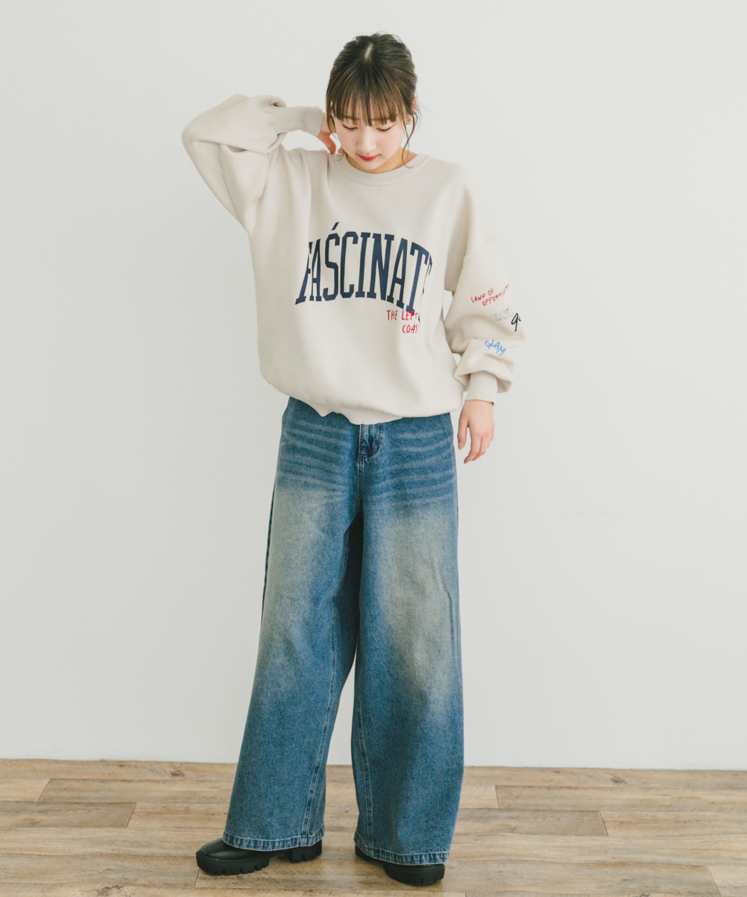 身長：160cm サイズ：FREE