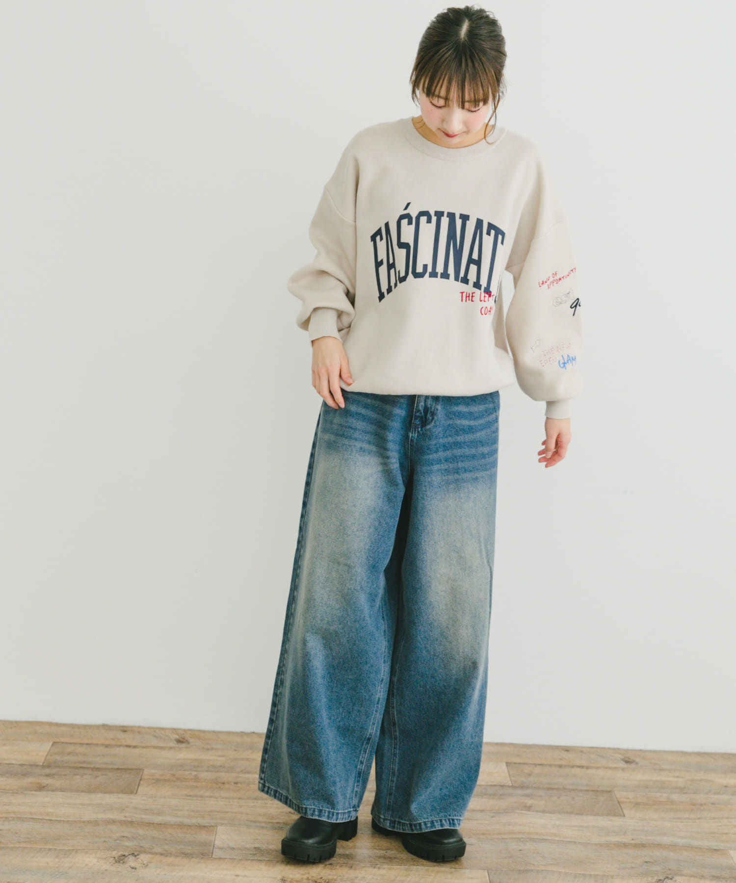 身長：160cm サイズ：FREE