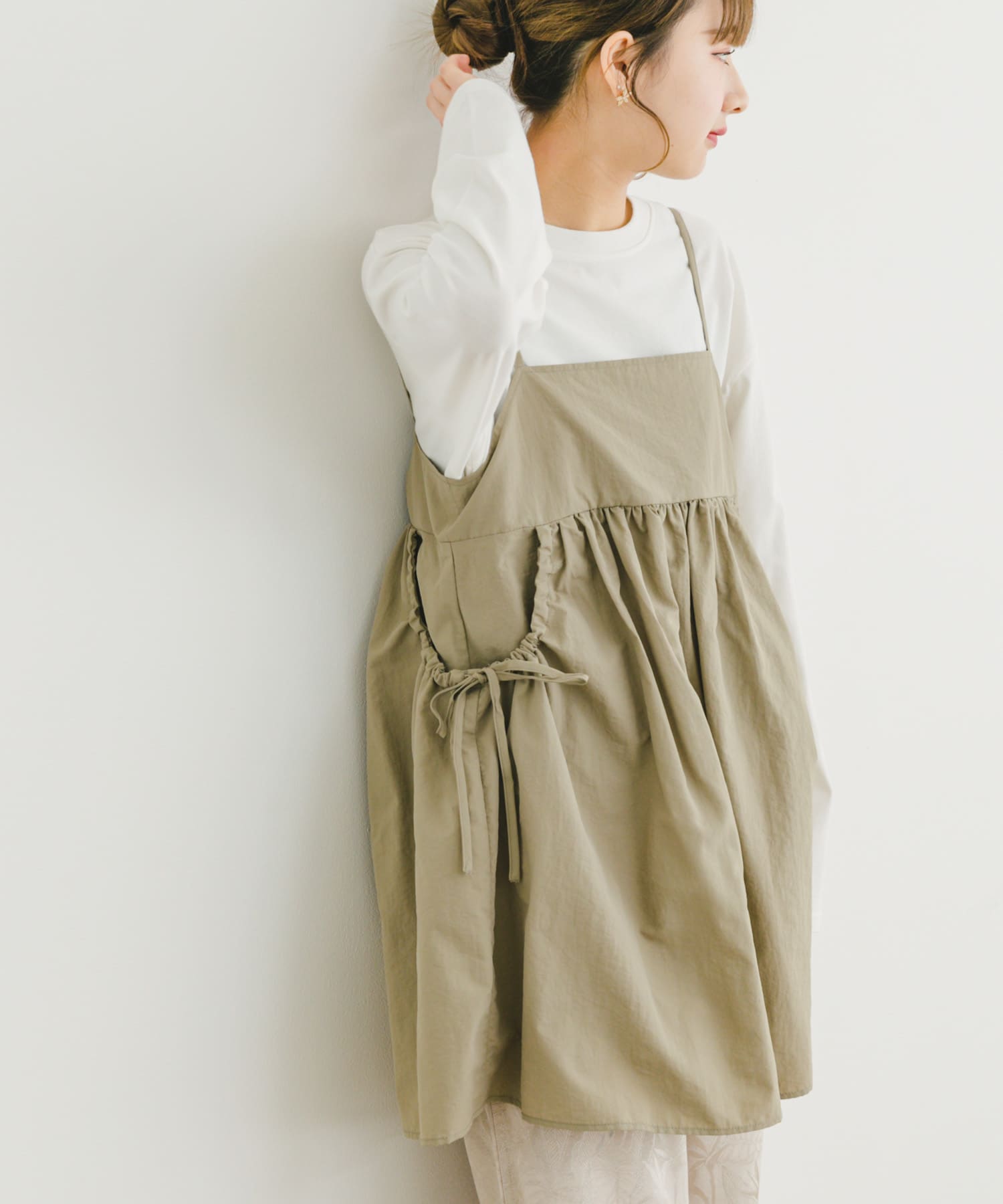 ポケットギャザーキャミ