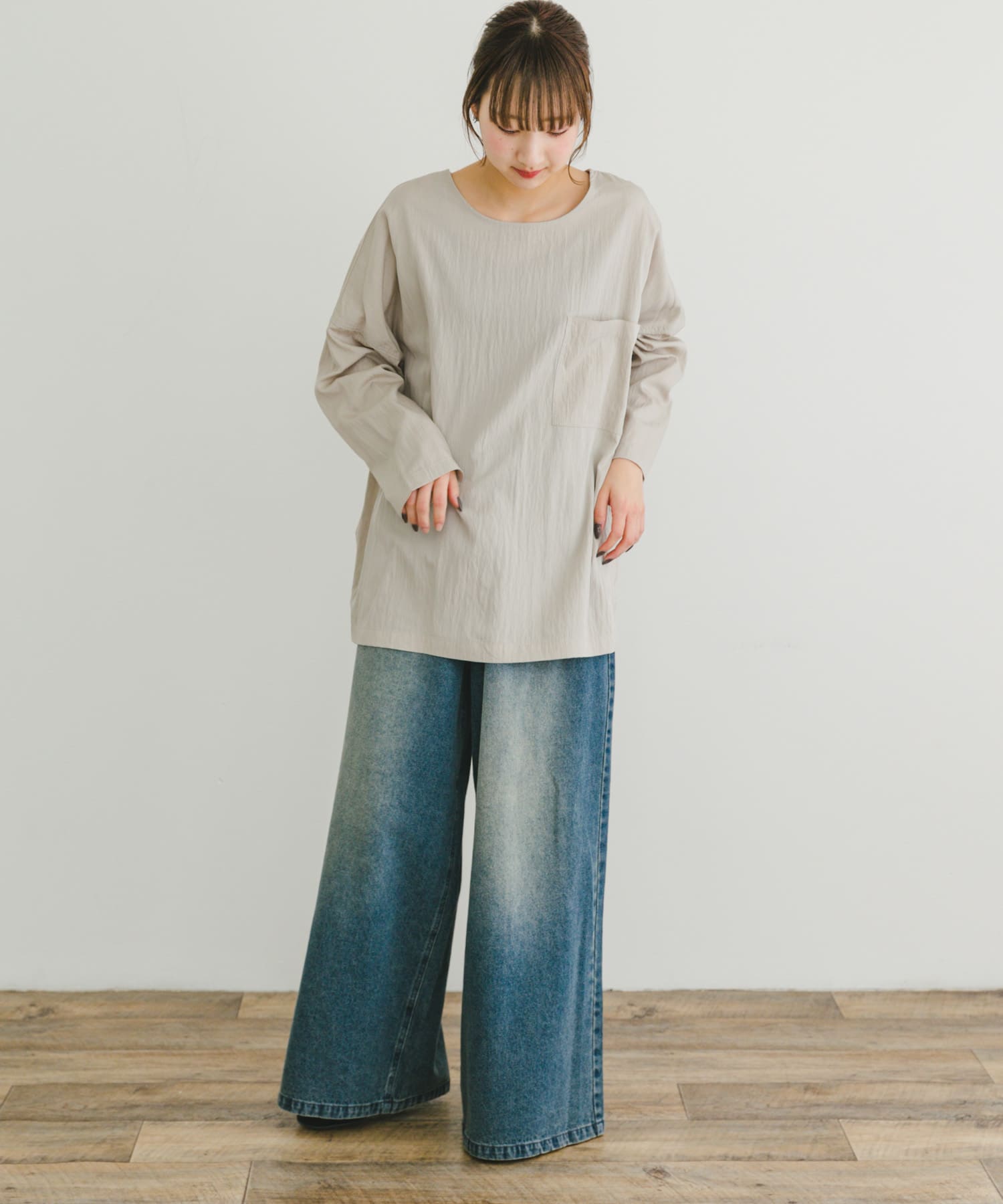 身長：160cm サイズ：FREE
