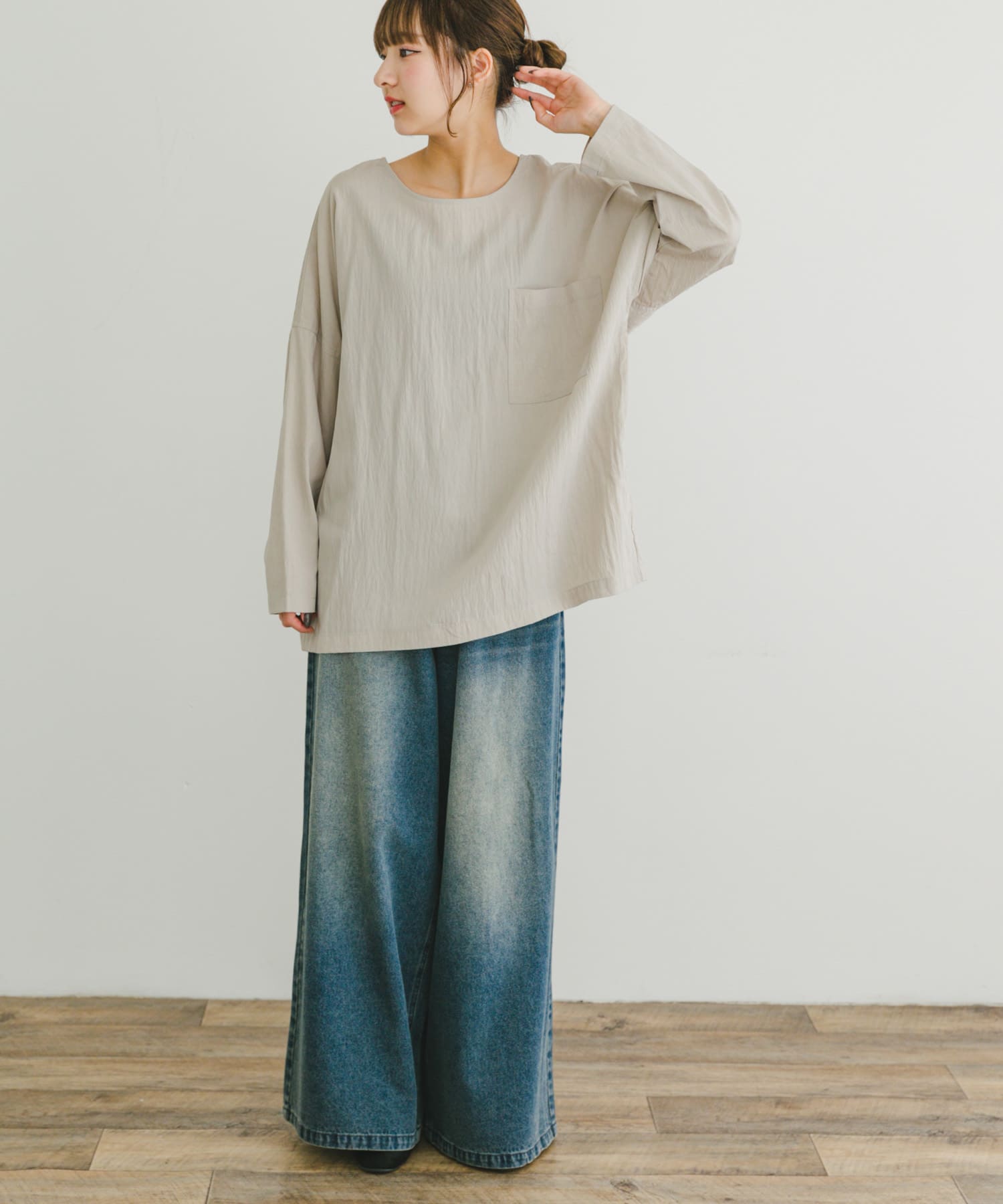 身長：160cm サイズ：FREE