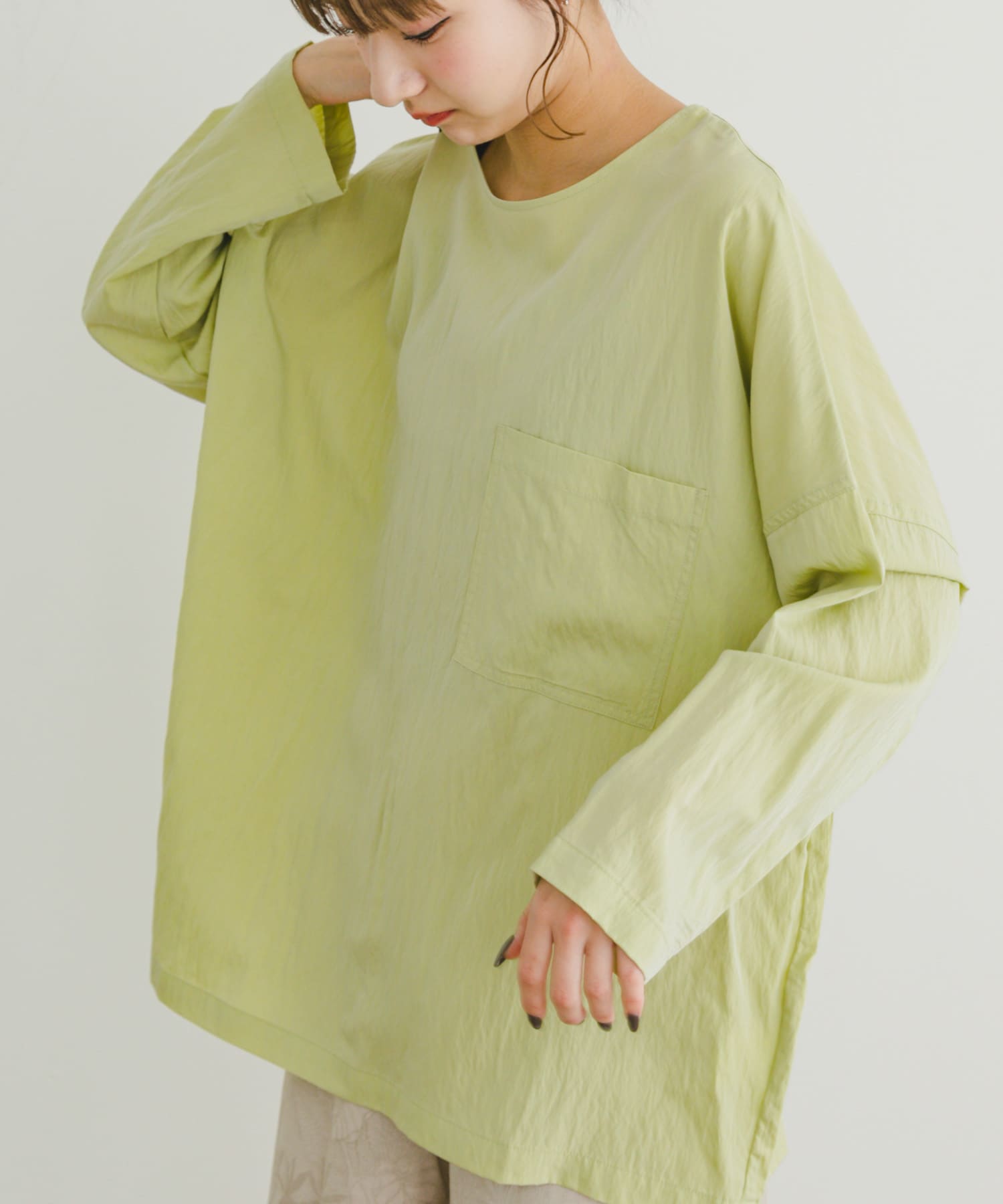 ポケットTブラウス