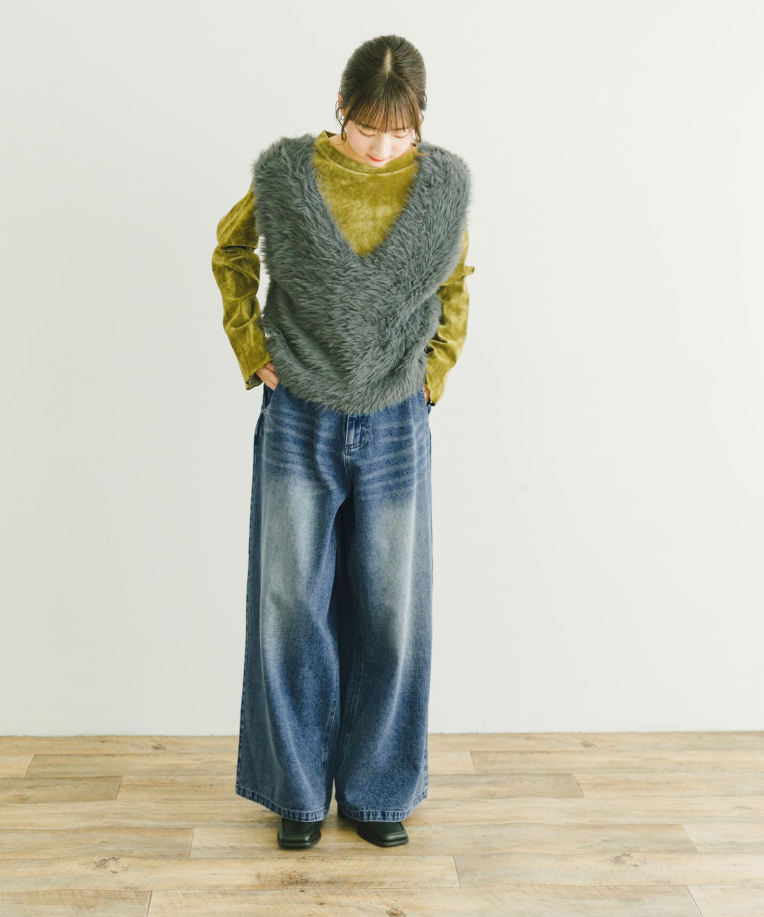 身長：160cm サイズ：S