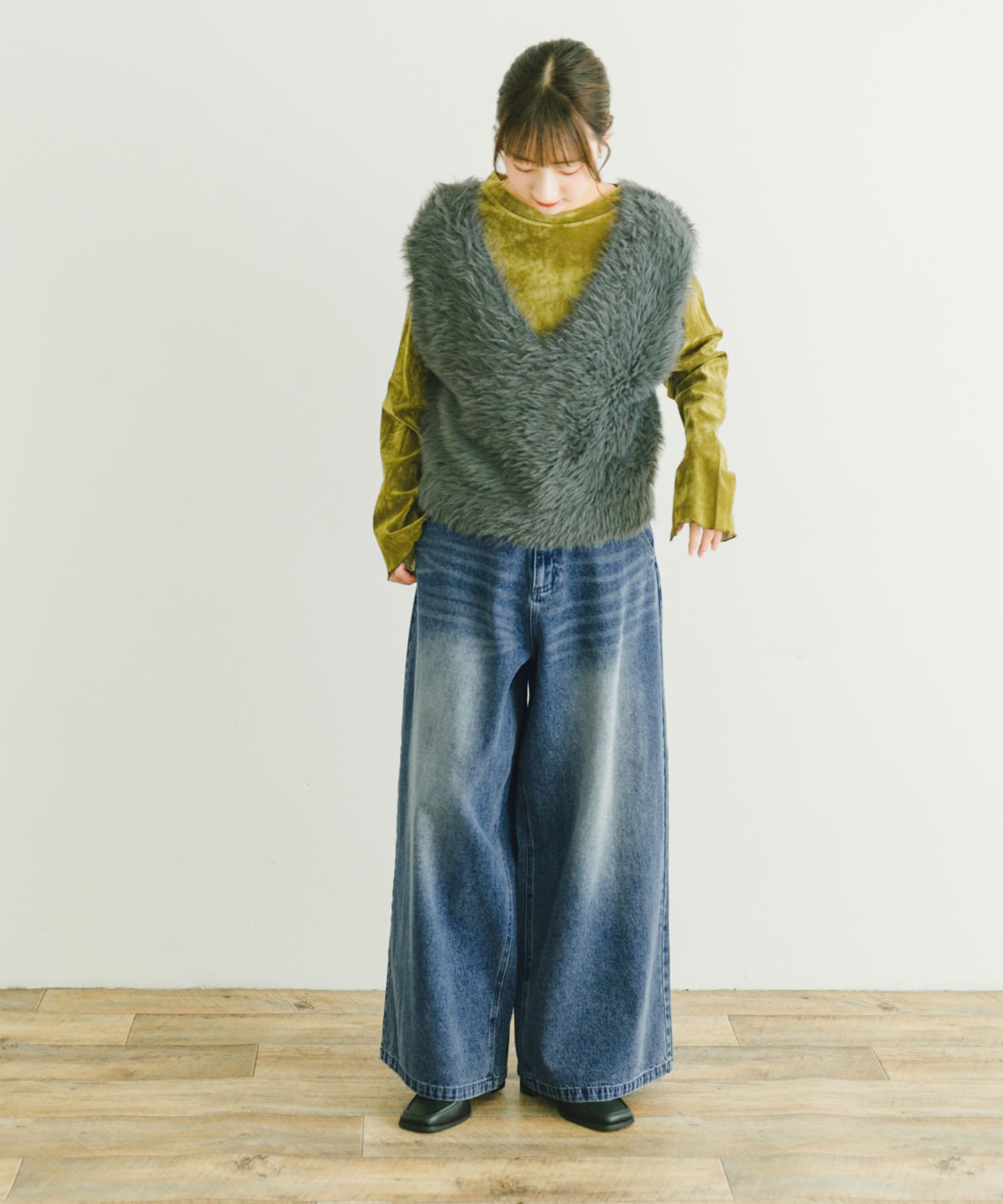 身長：160cm サイズ：S