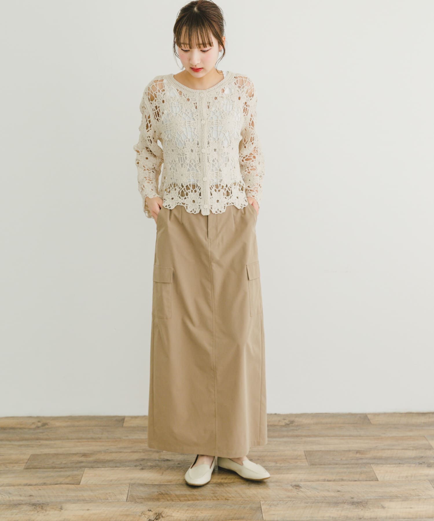 身長：160cm サイズ：FREE