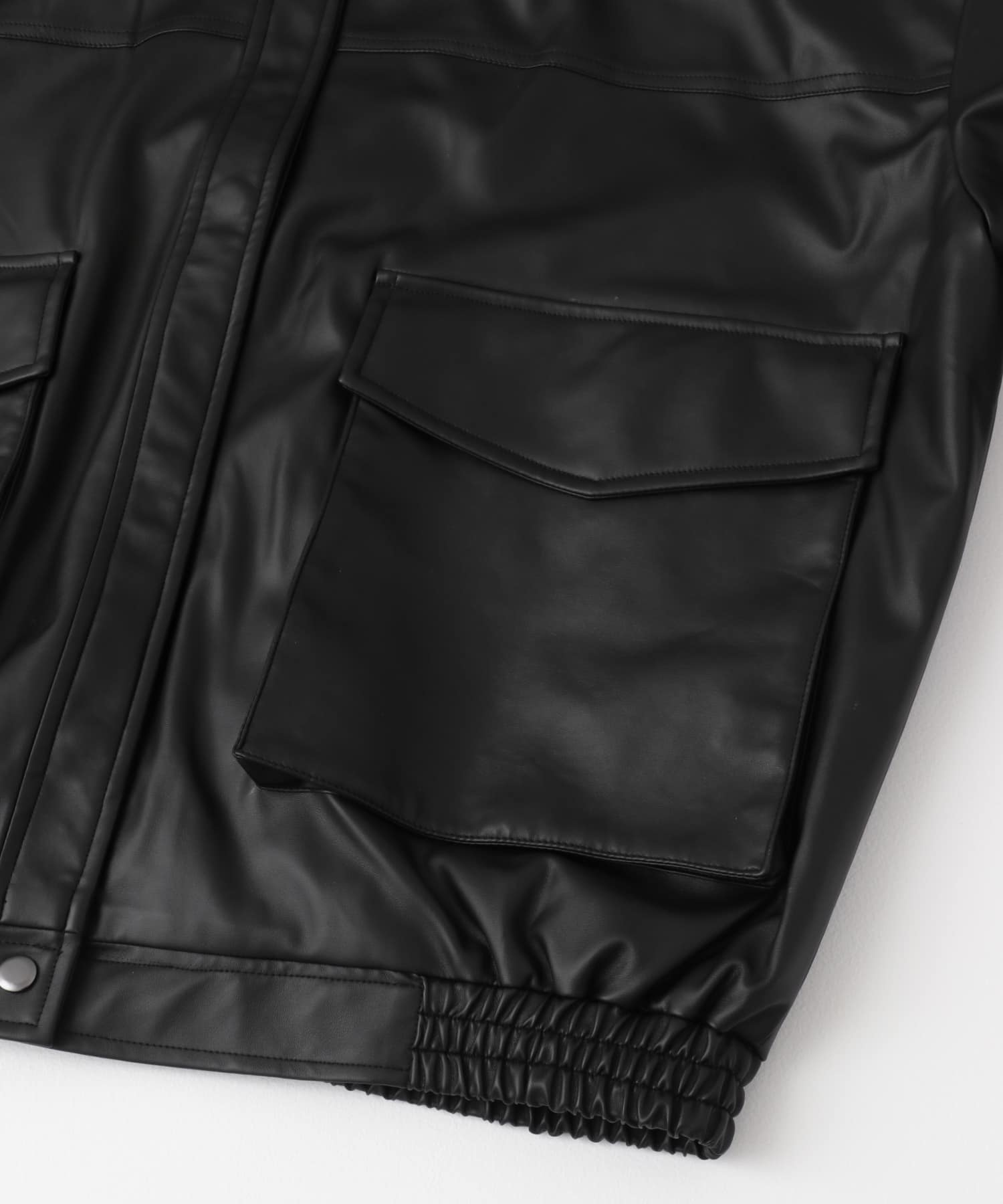 ビッグシルエットブルゾン BLK FREE