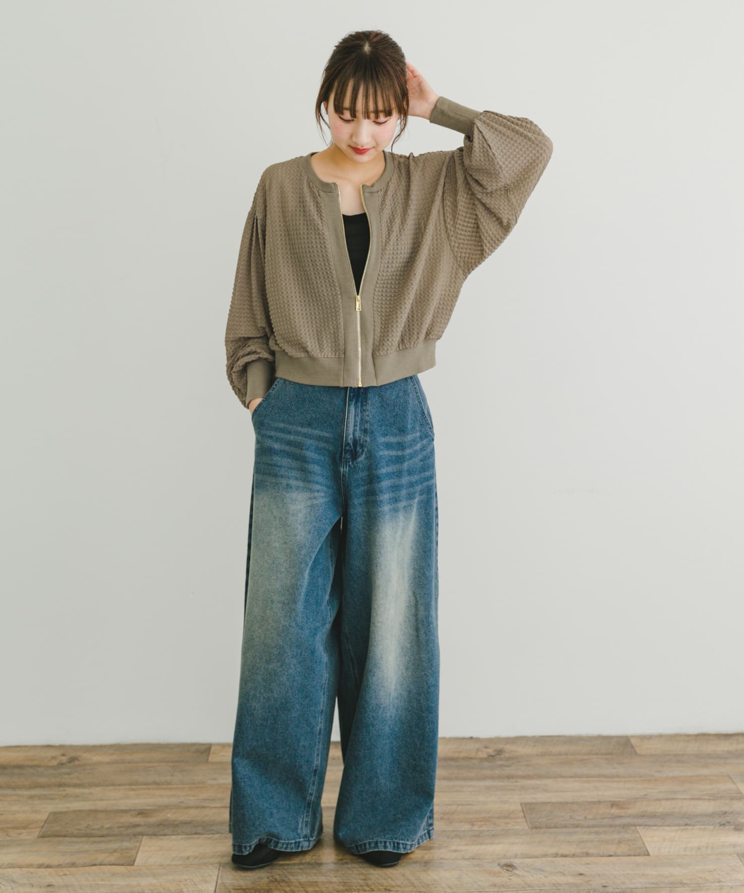 身長：160cm サイズ：FREE